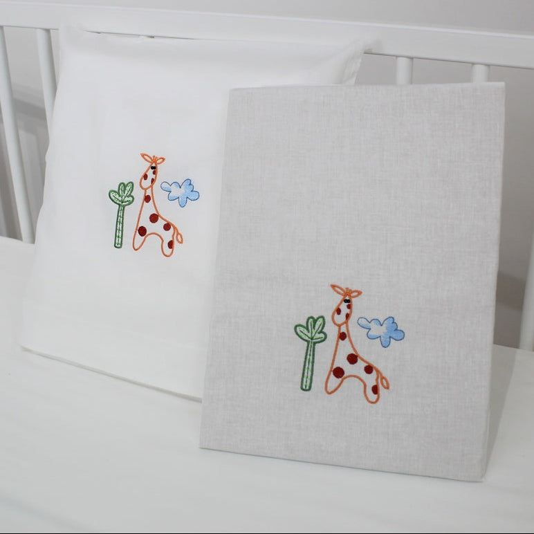 Jogo de Cama Bebé Girafa