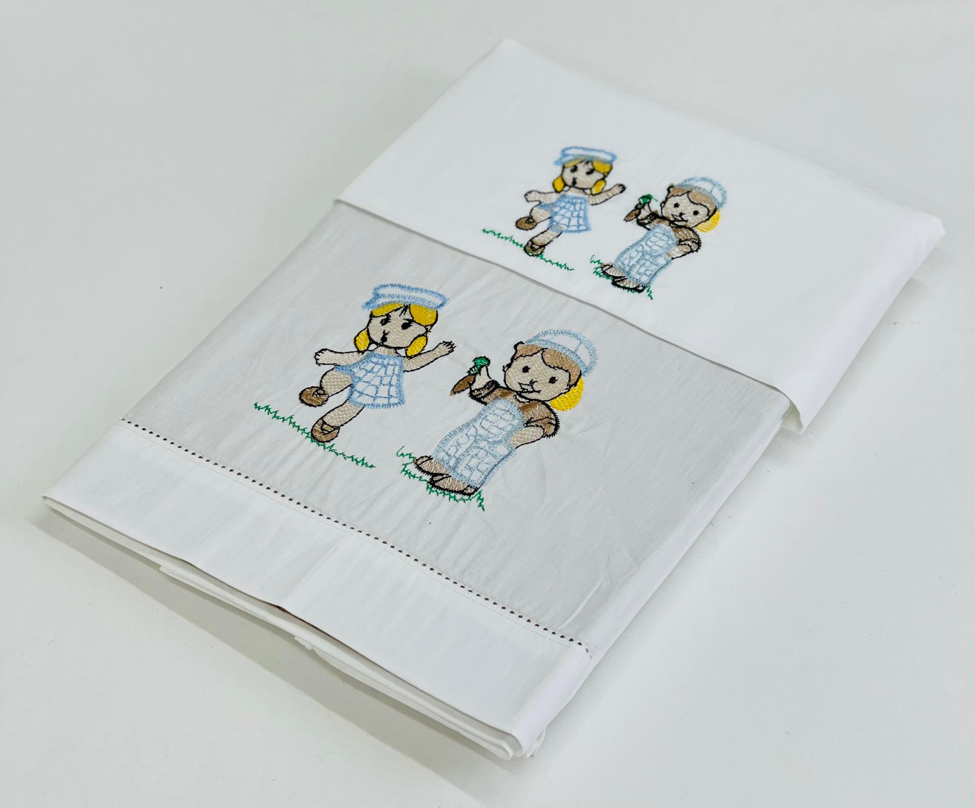 Jogo de Cama Bebé Camponeses