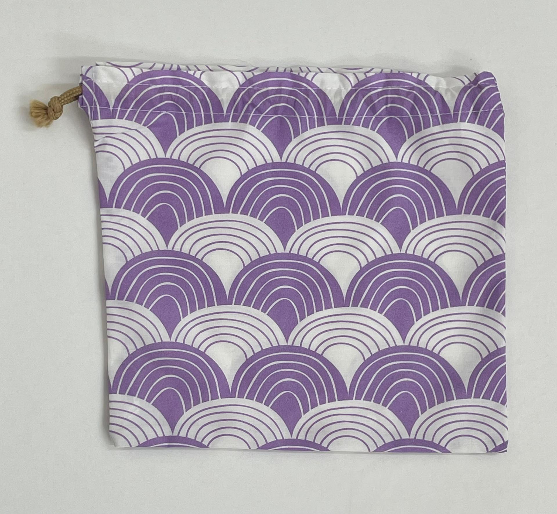 Bolsa Pano Algodão Ondas