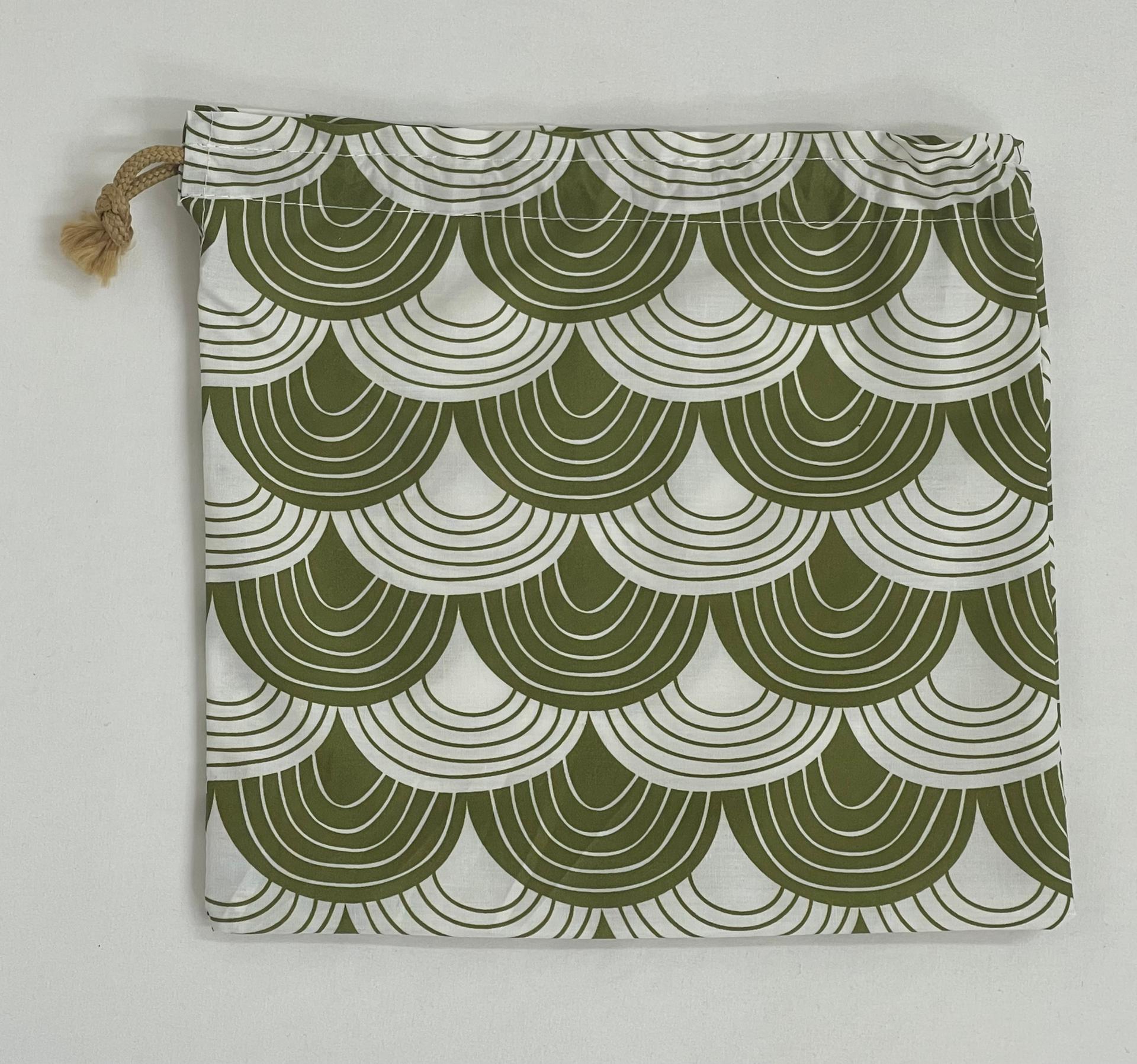 Bolsa Pano Algodão Ondas