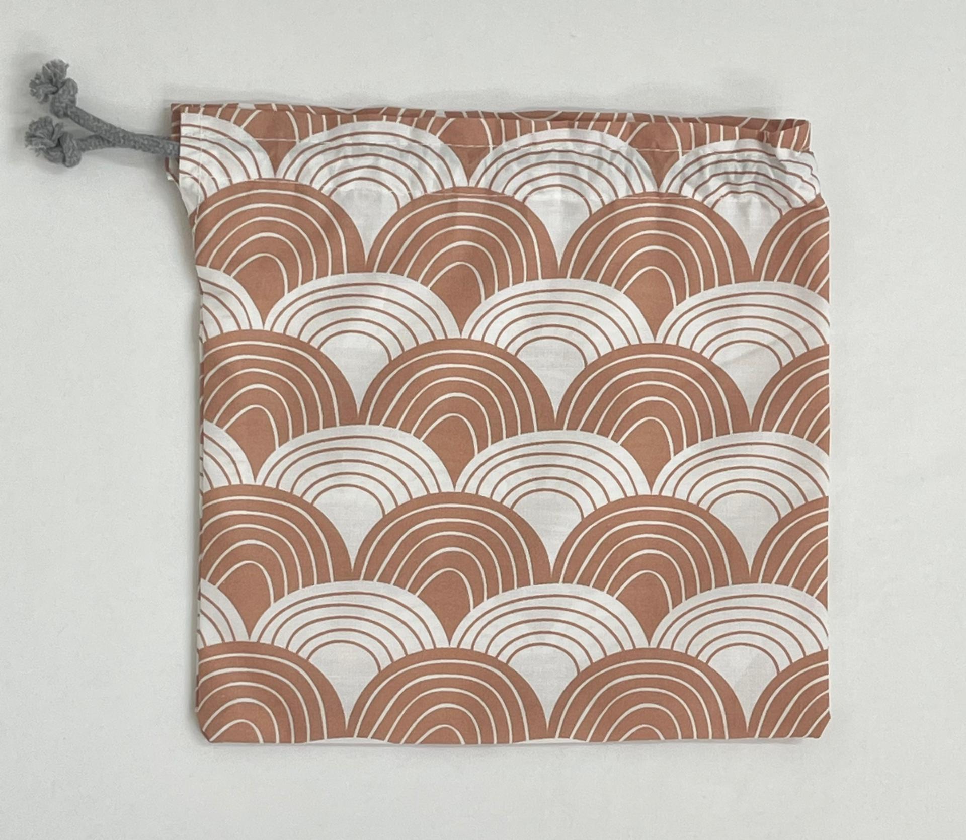 Bolsa Pano Algodão Ondas