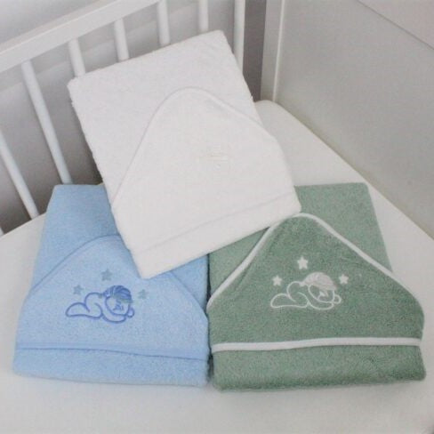 Toalha Banho Bebé Soninho Colors