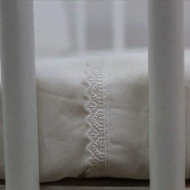 Jogo de Cama Bebé Renda Luna