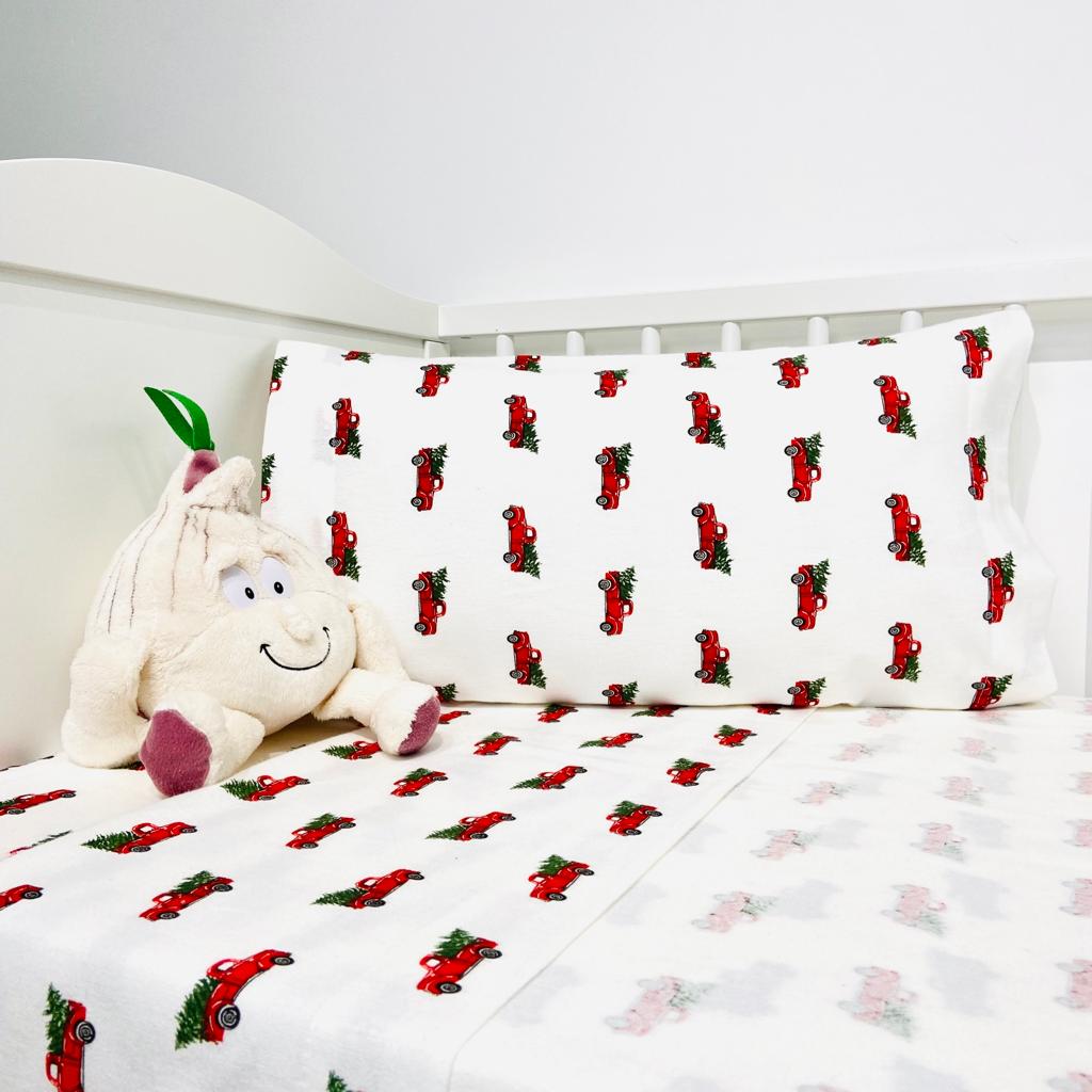 Jogo de Cama Carro Pinheirinho FLANELA