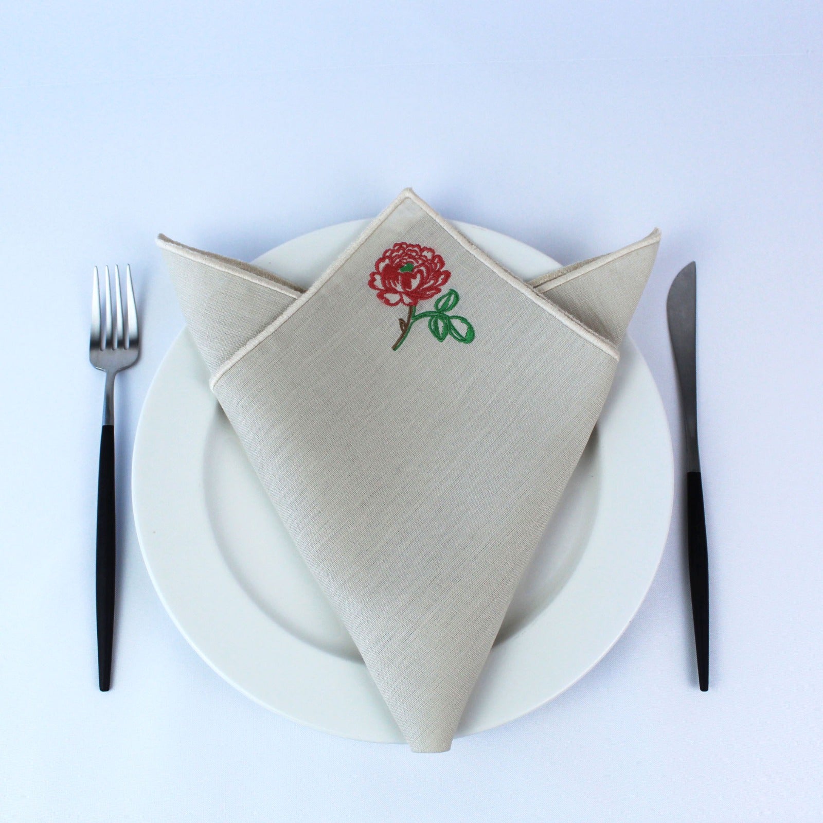 Guardanapo Linho Of Rosa