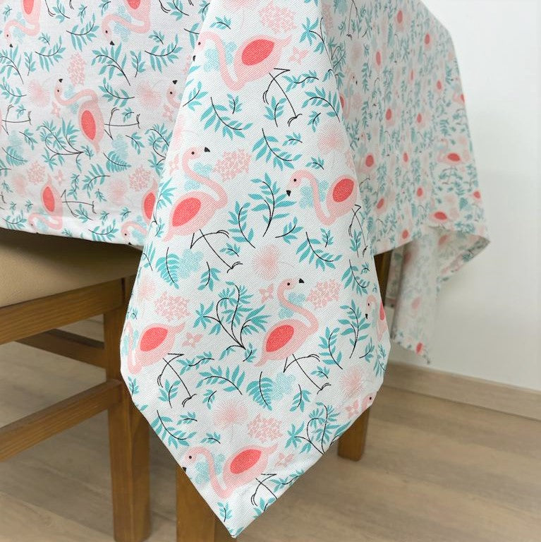Toalha de Mesa Flamingo BI