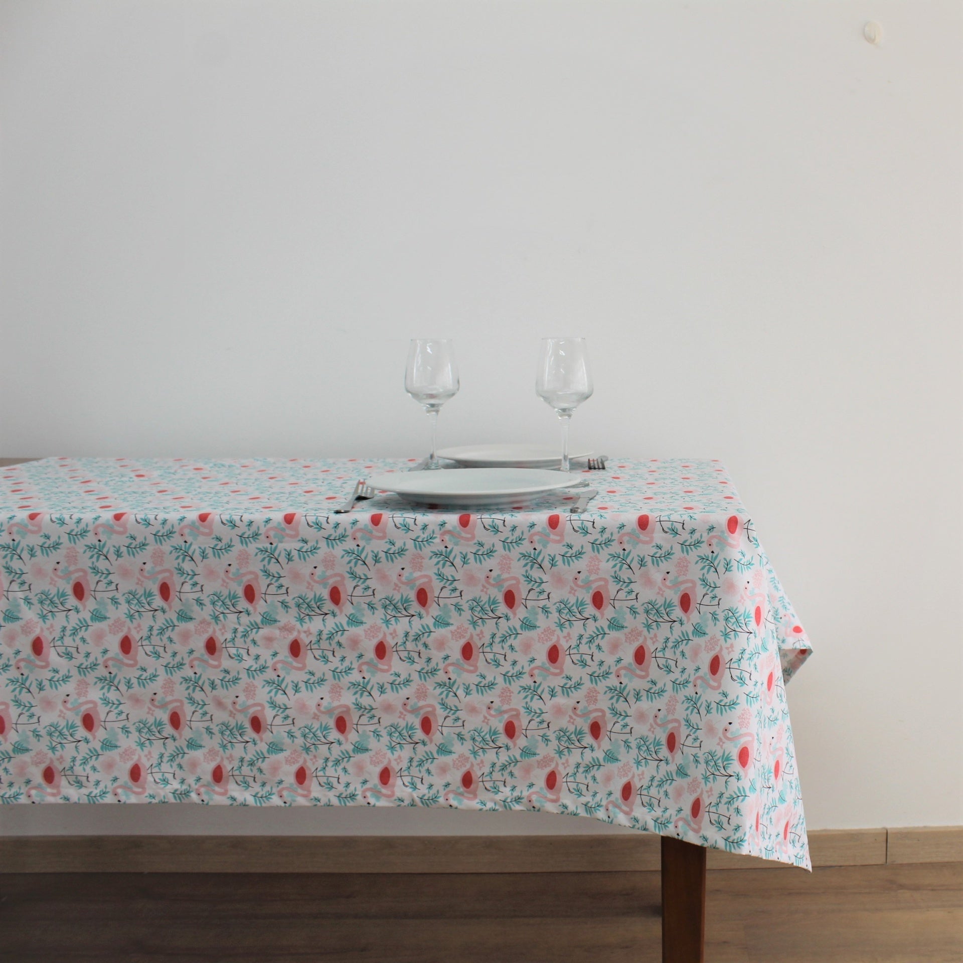 Toalha de Mesa Flamingo BI