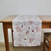 Caminho de mesa Viana Red BI