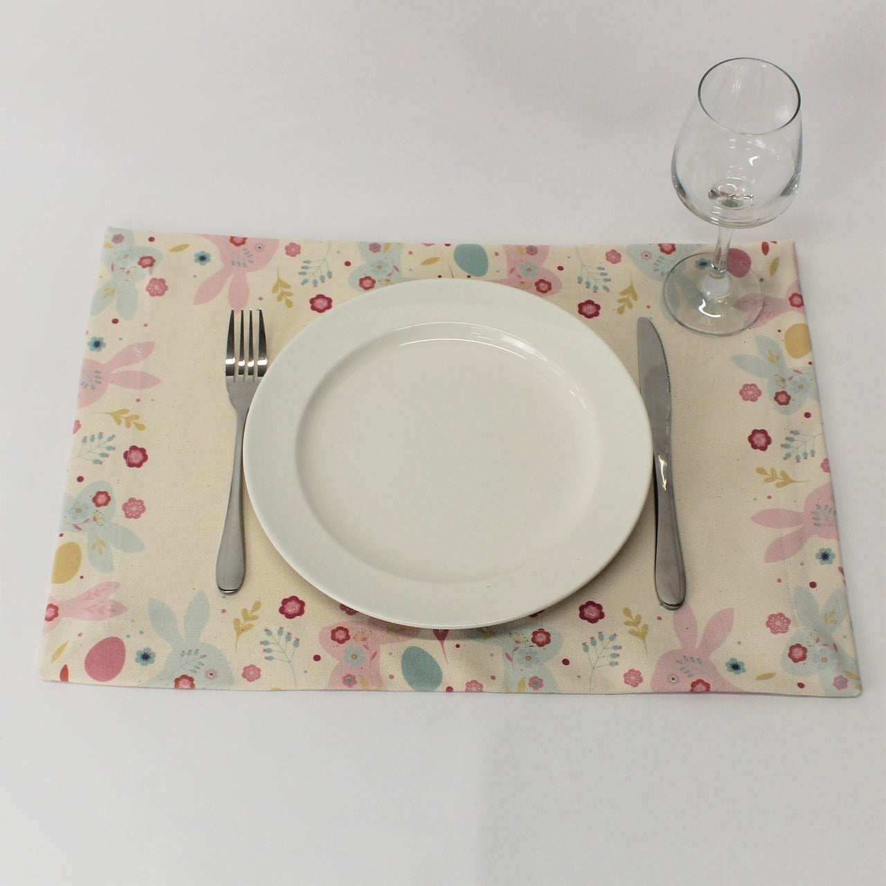 Individual Happy Páscoa Bege