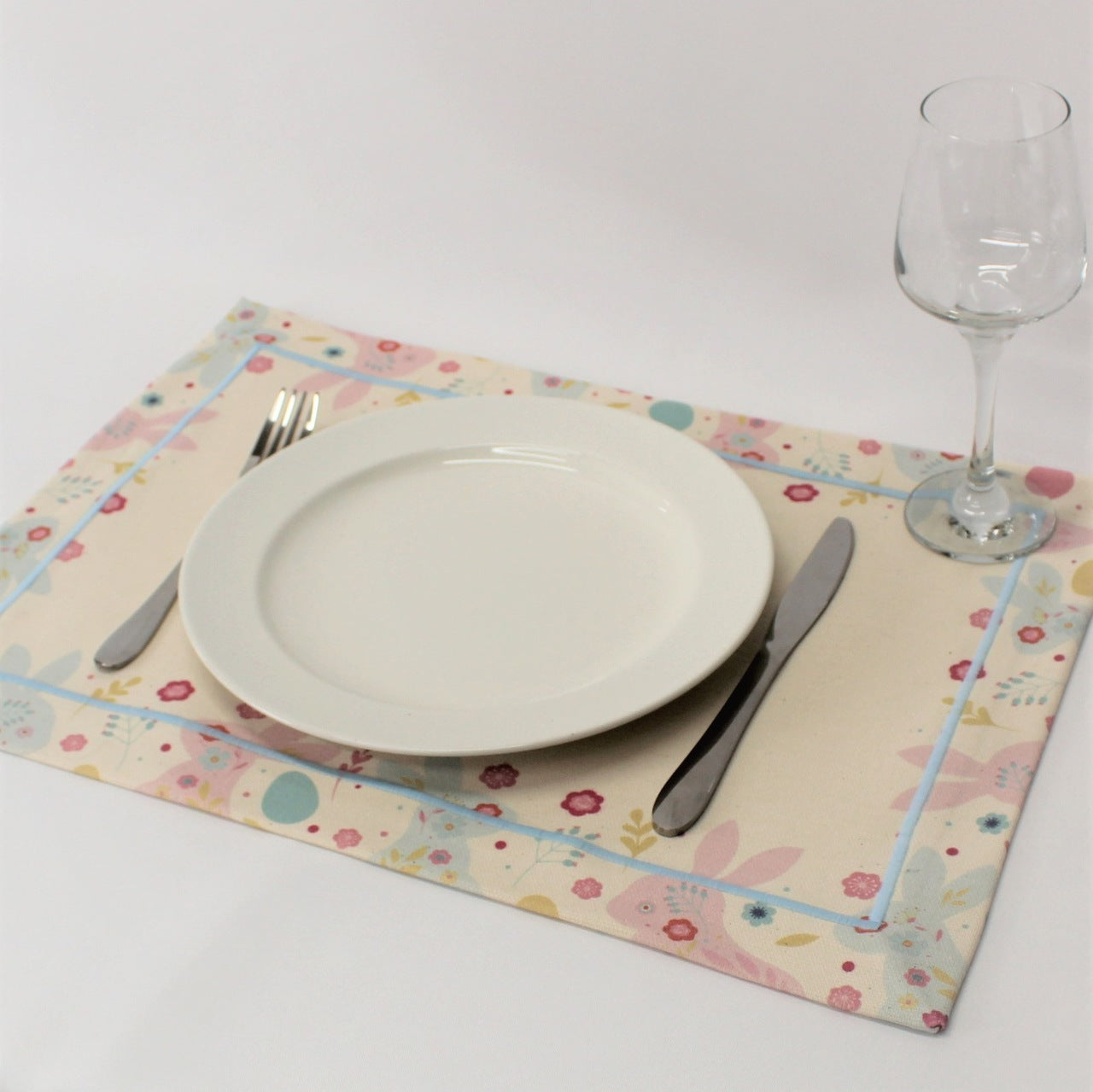 Individual Happy Páscoa Bege