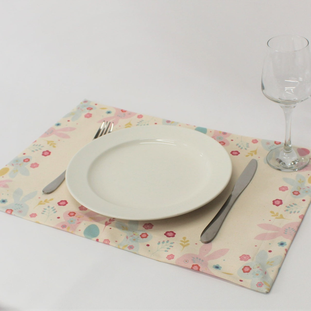 Individual Happy Páscoa Bege