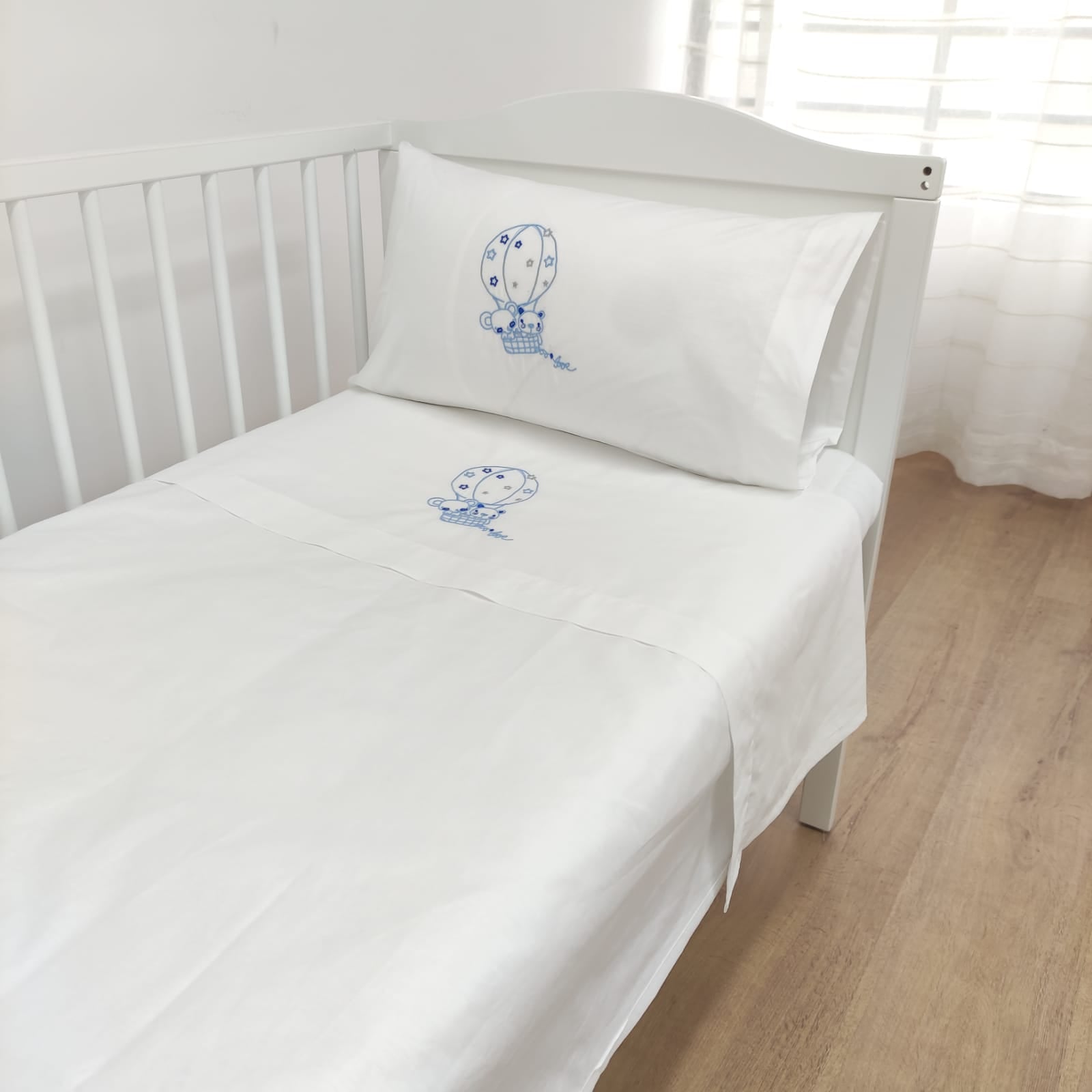 Jogo de Cama Bebé Balões