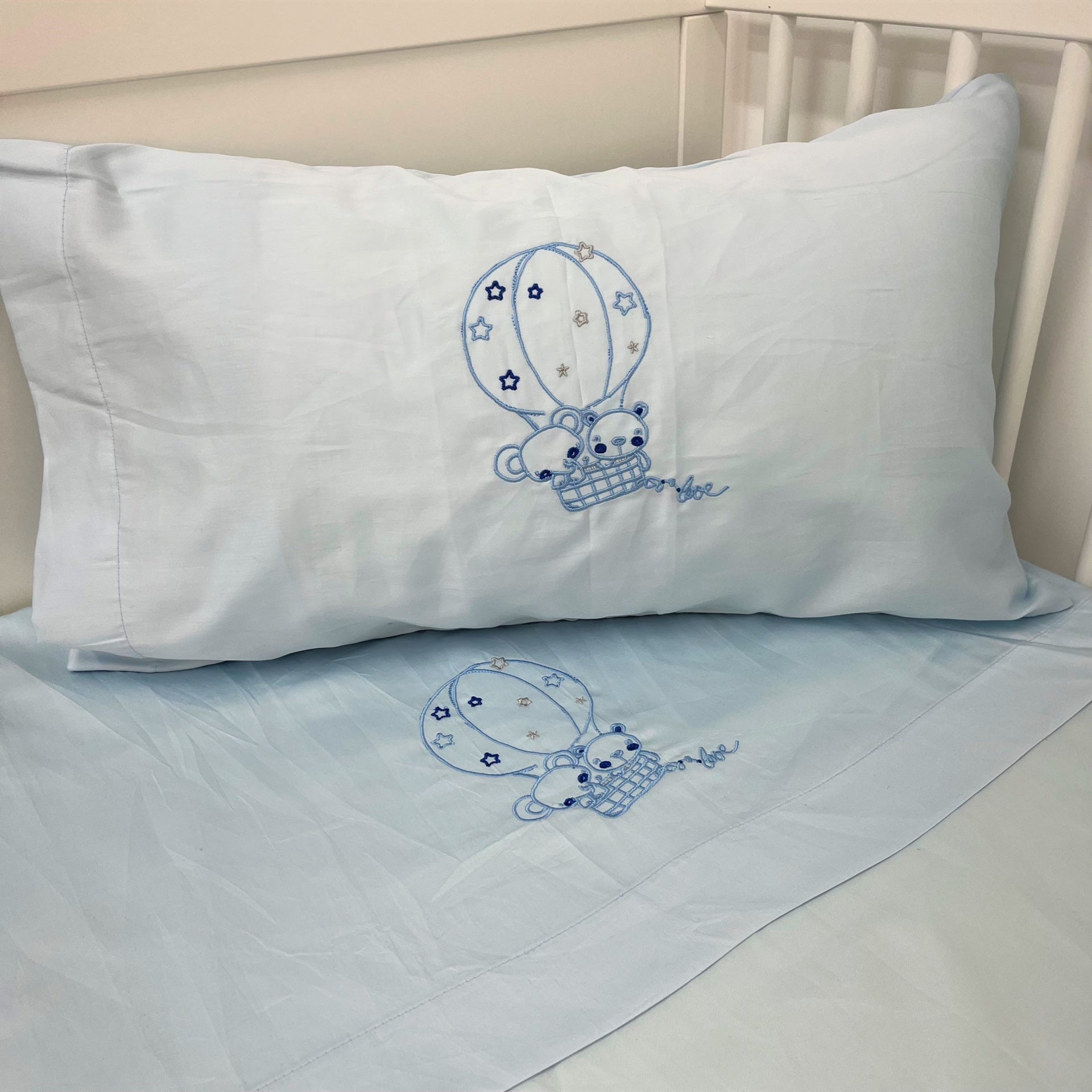 Jogo de Cama Bebé Balões Colors