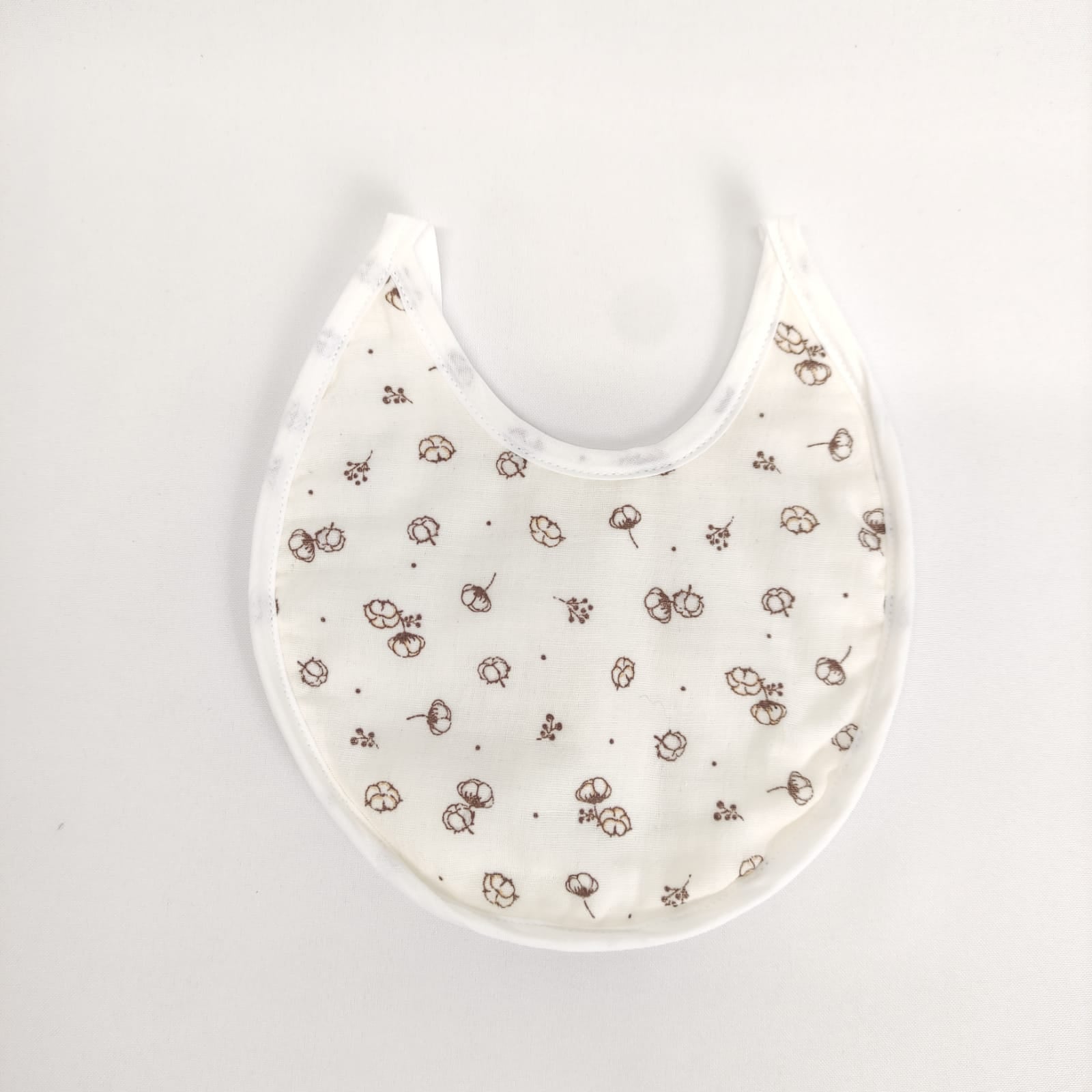 Babete Bebé Redonda Musselina