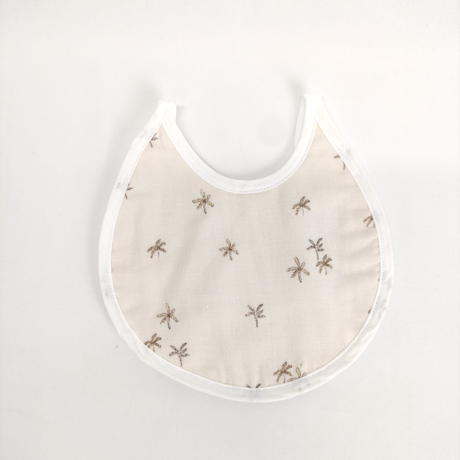 Babete Bebé Redonda Musselina