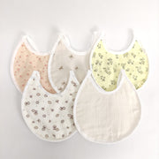 Babete Bebé Redonda Musselina