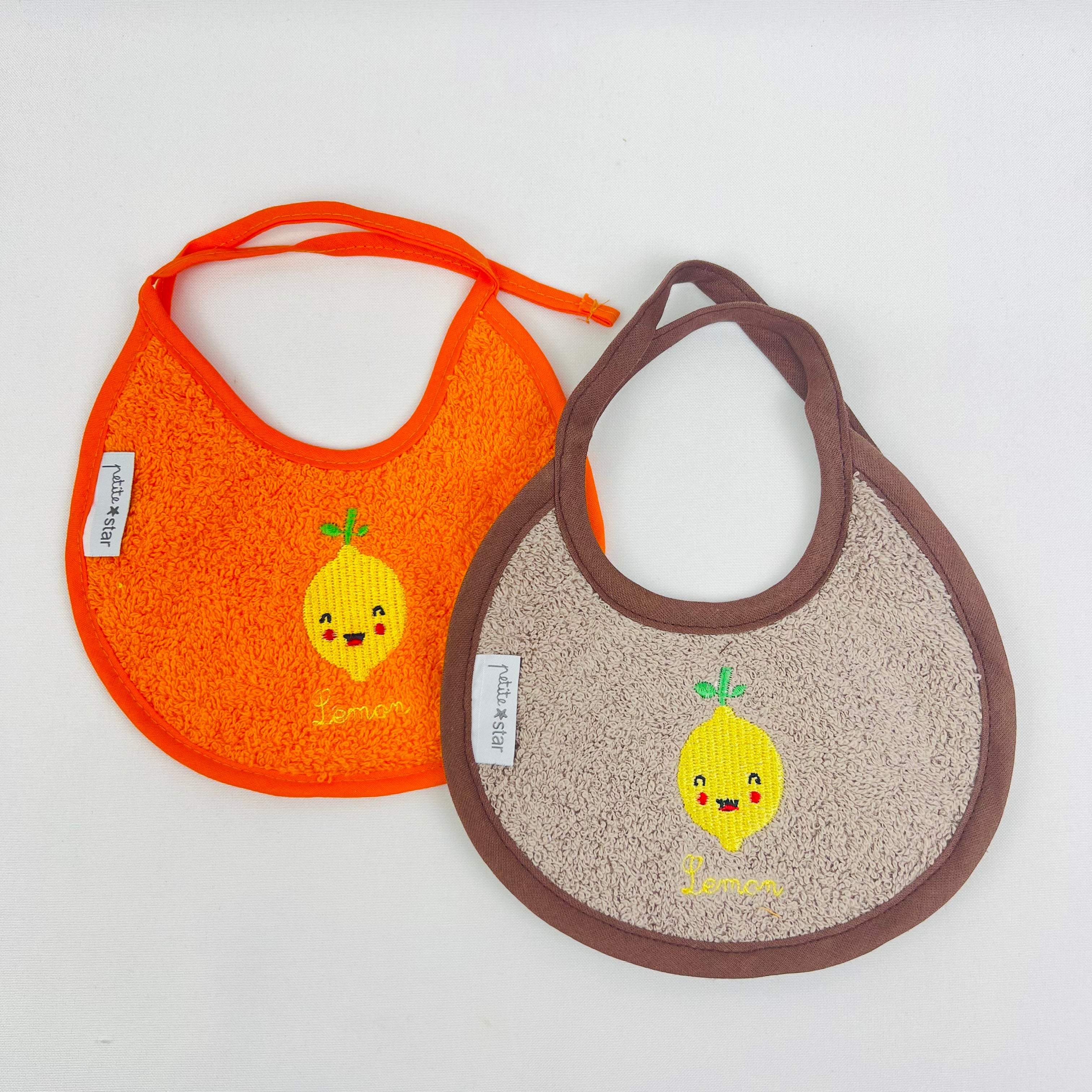 Babete Bebé Redonda Limão