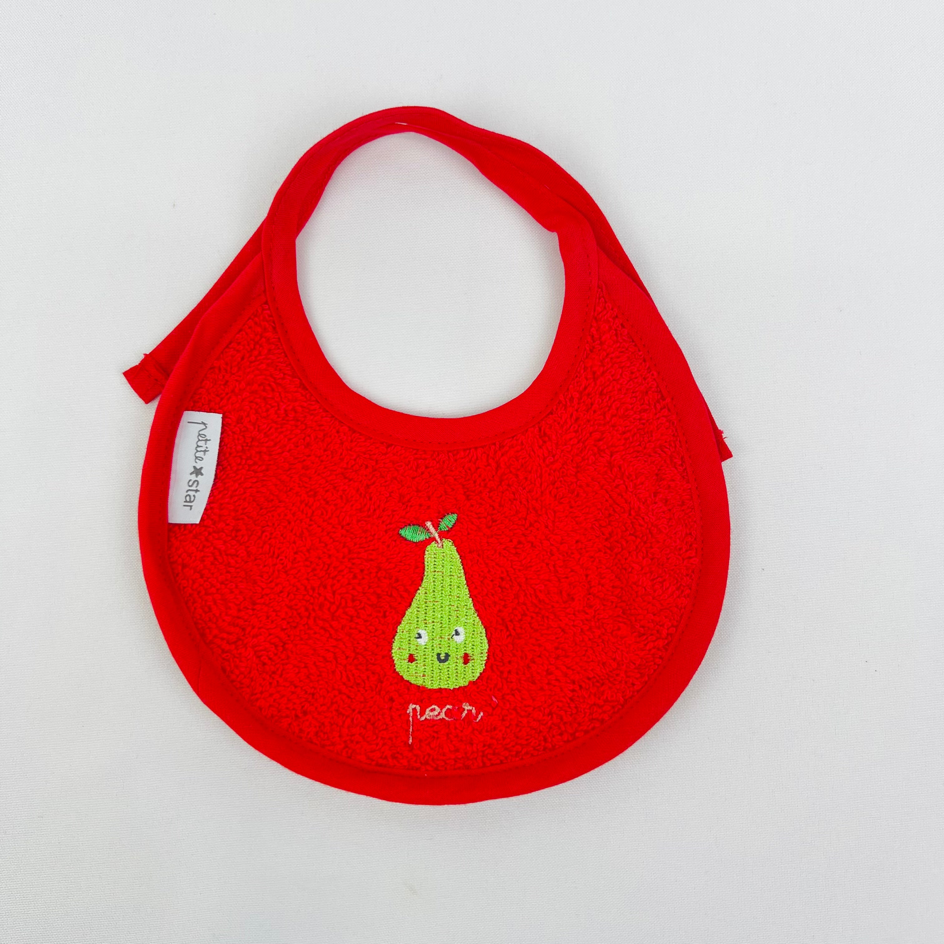 Babete Bebé Redonda Pêra