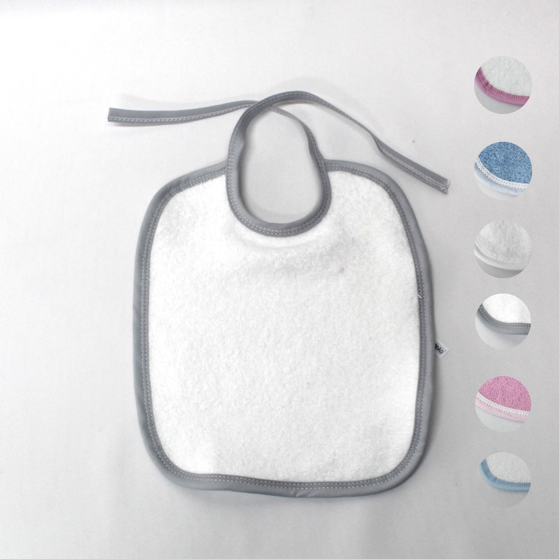 Babete Bebé Felpo Com Fitas