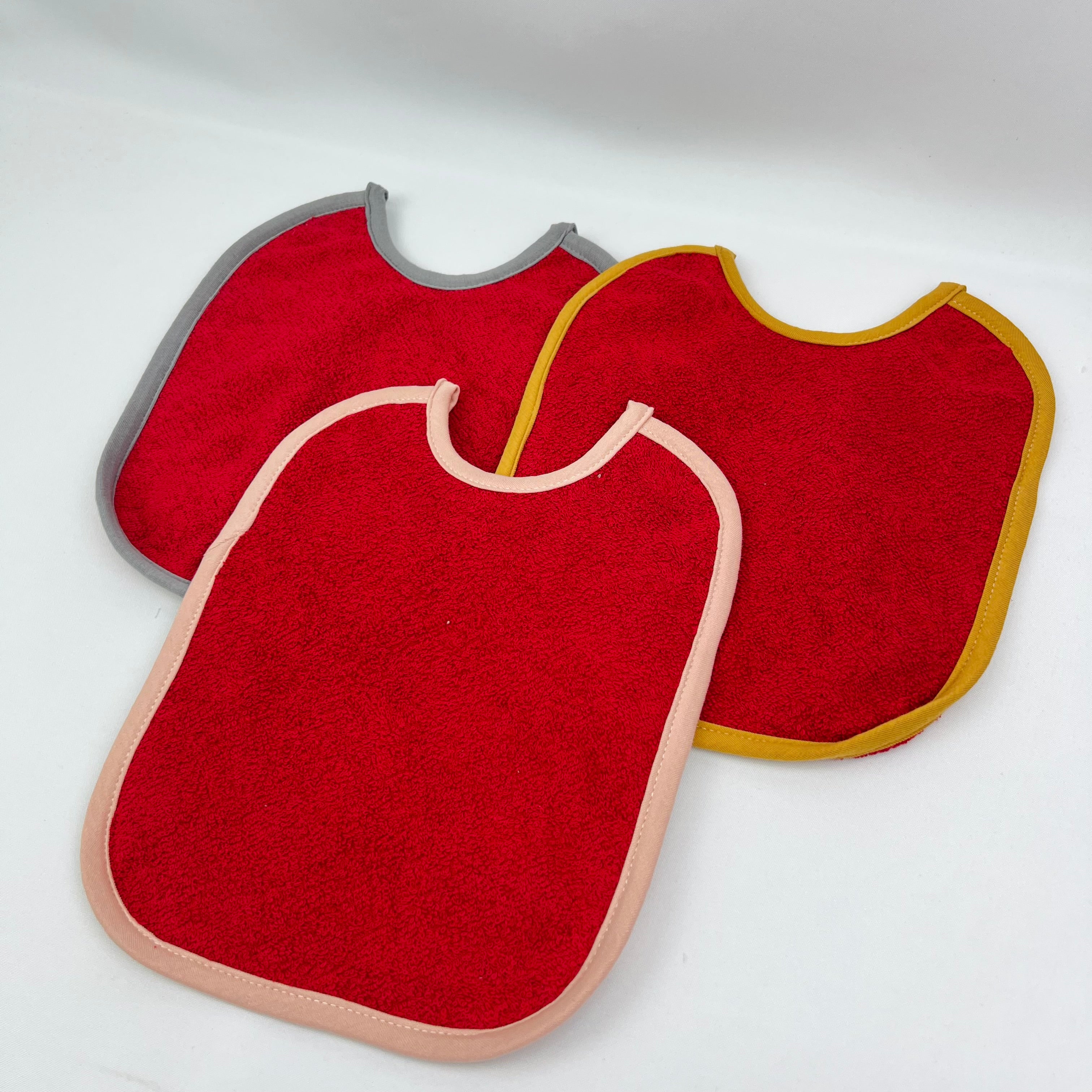 Babete Bebé Felpo Red