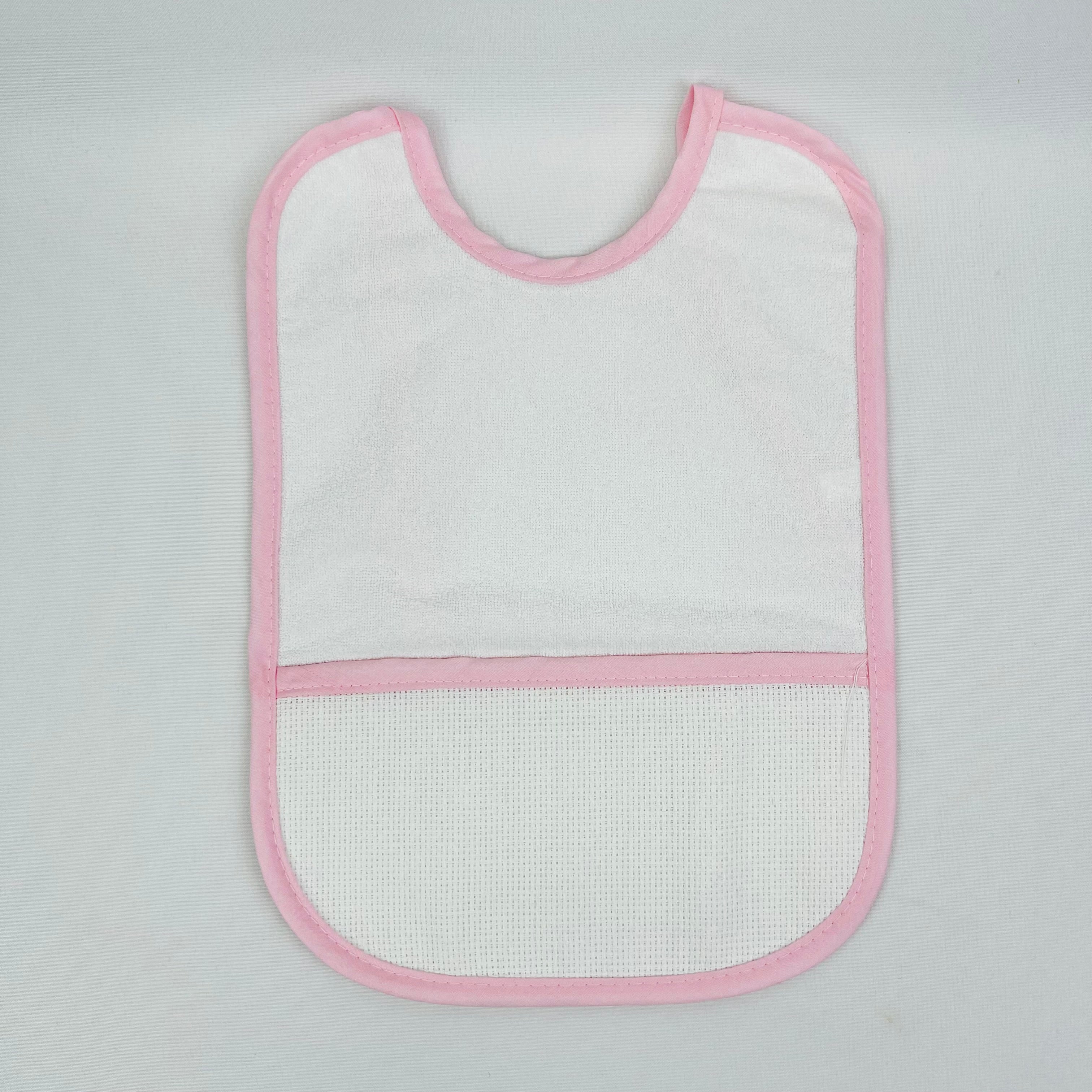 Babete Bebé Quadrada Grande com Plástico