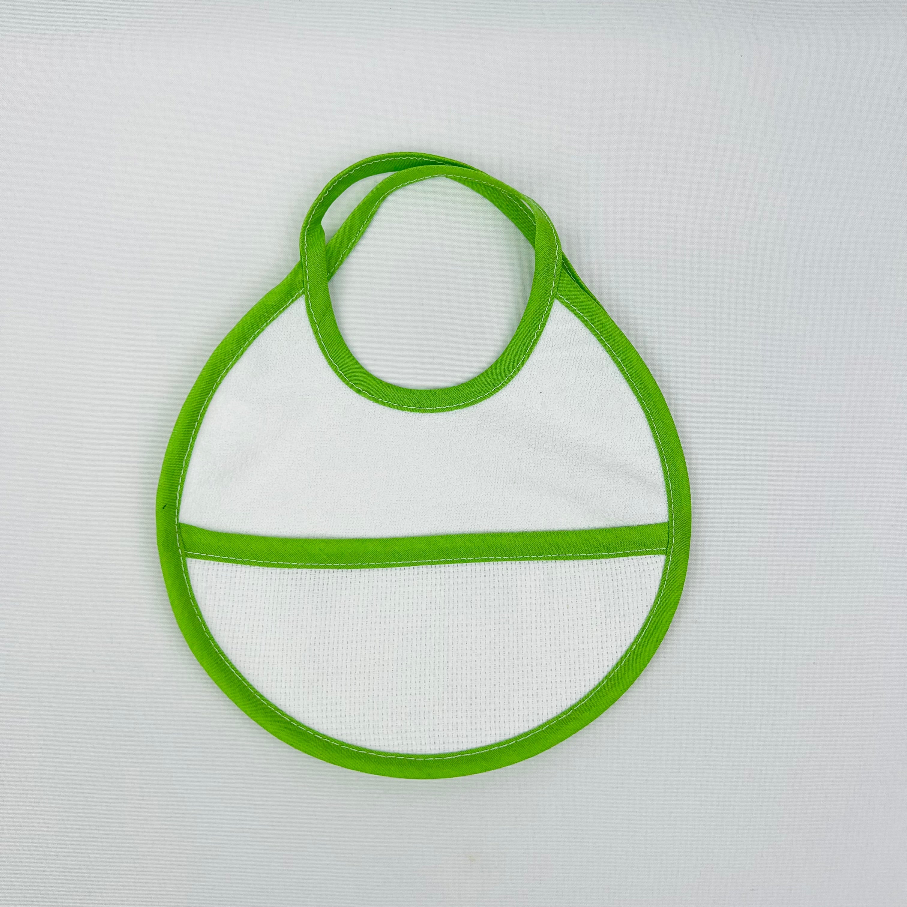 Babete Bebé Redonda Pequena com Plástico