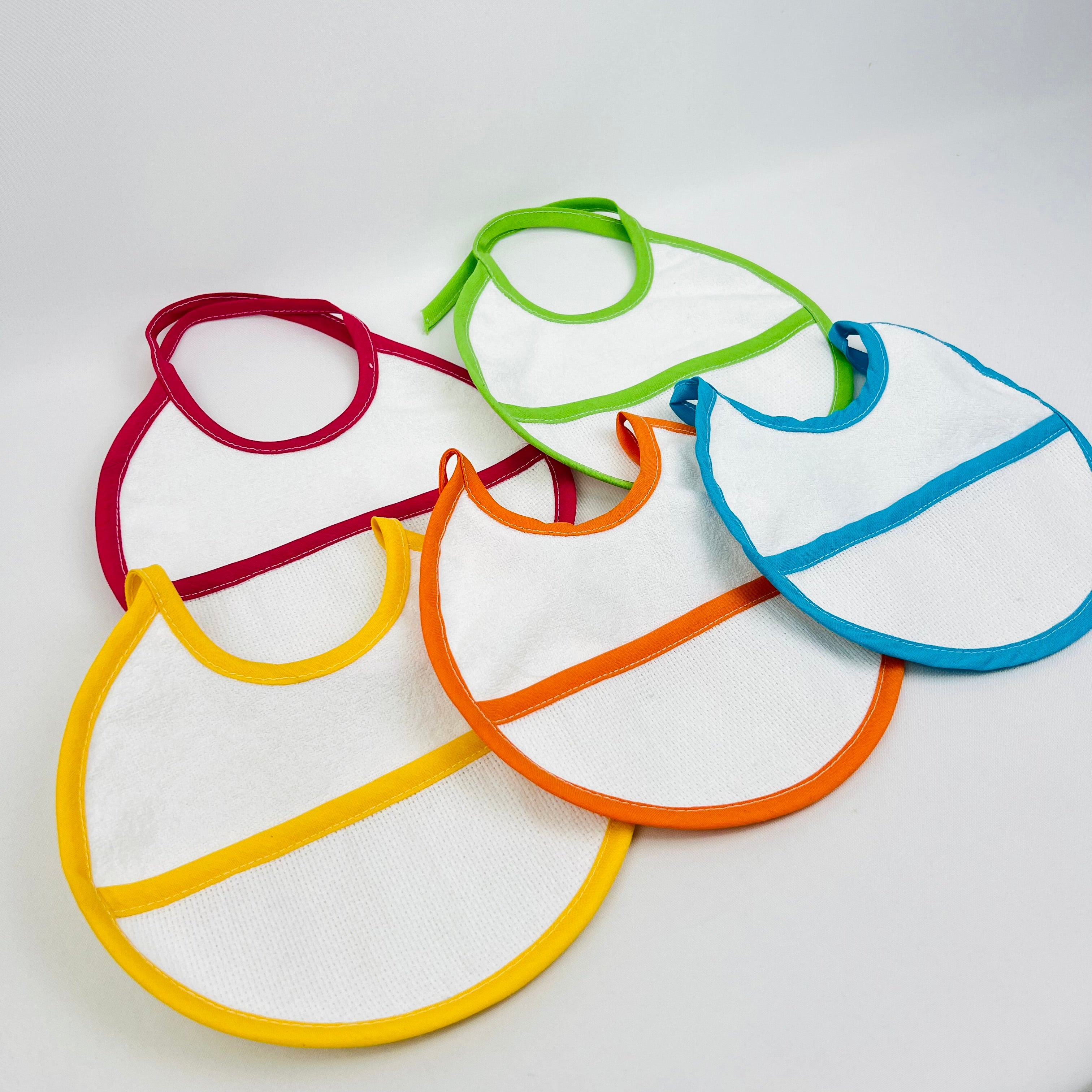 Babete Bebé Redonda Pequena com Plástico