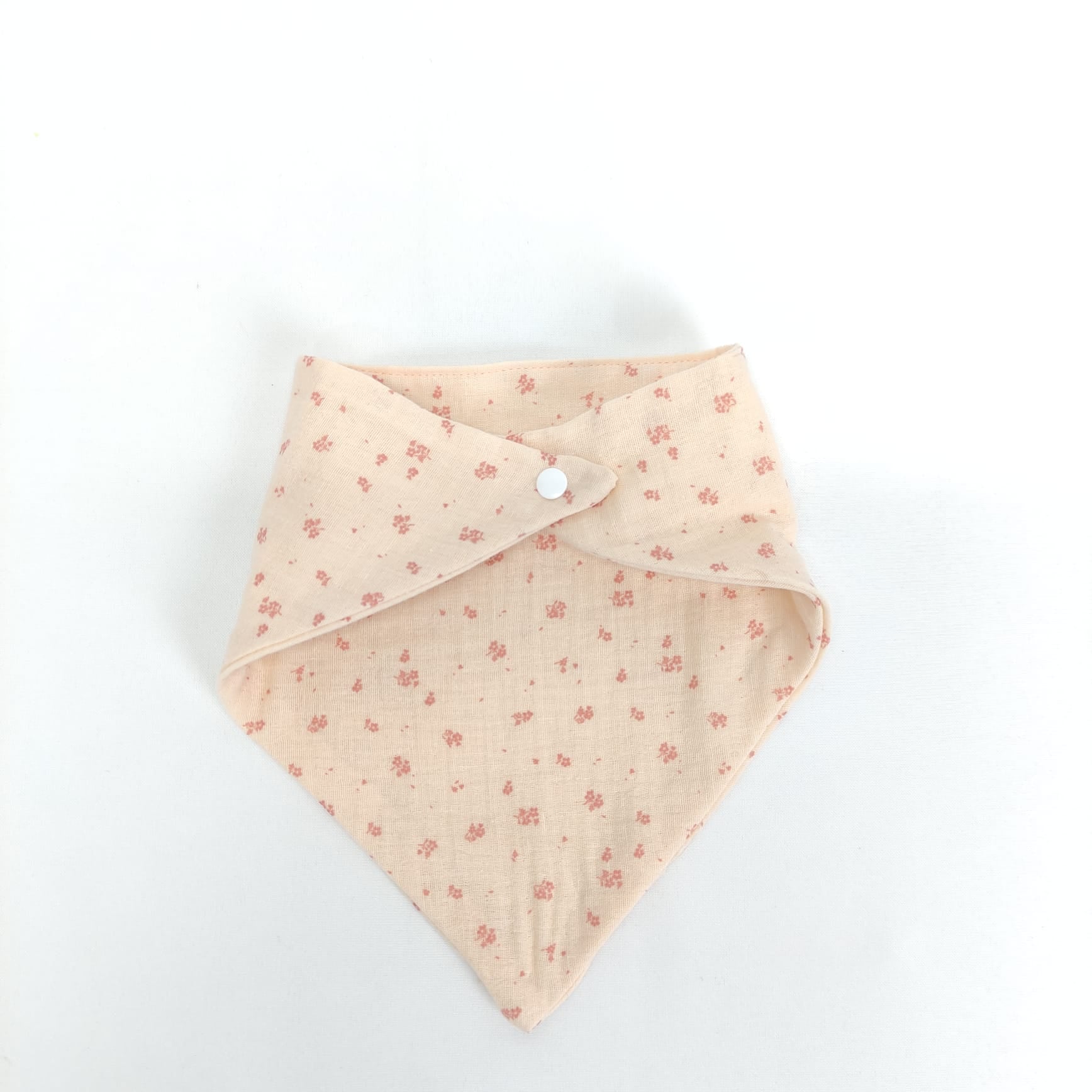 Babete Bebé Triangular Florzinhas