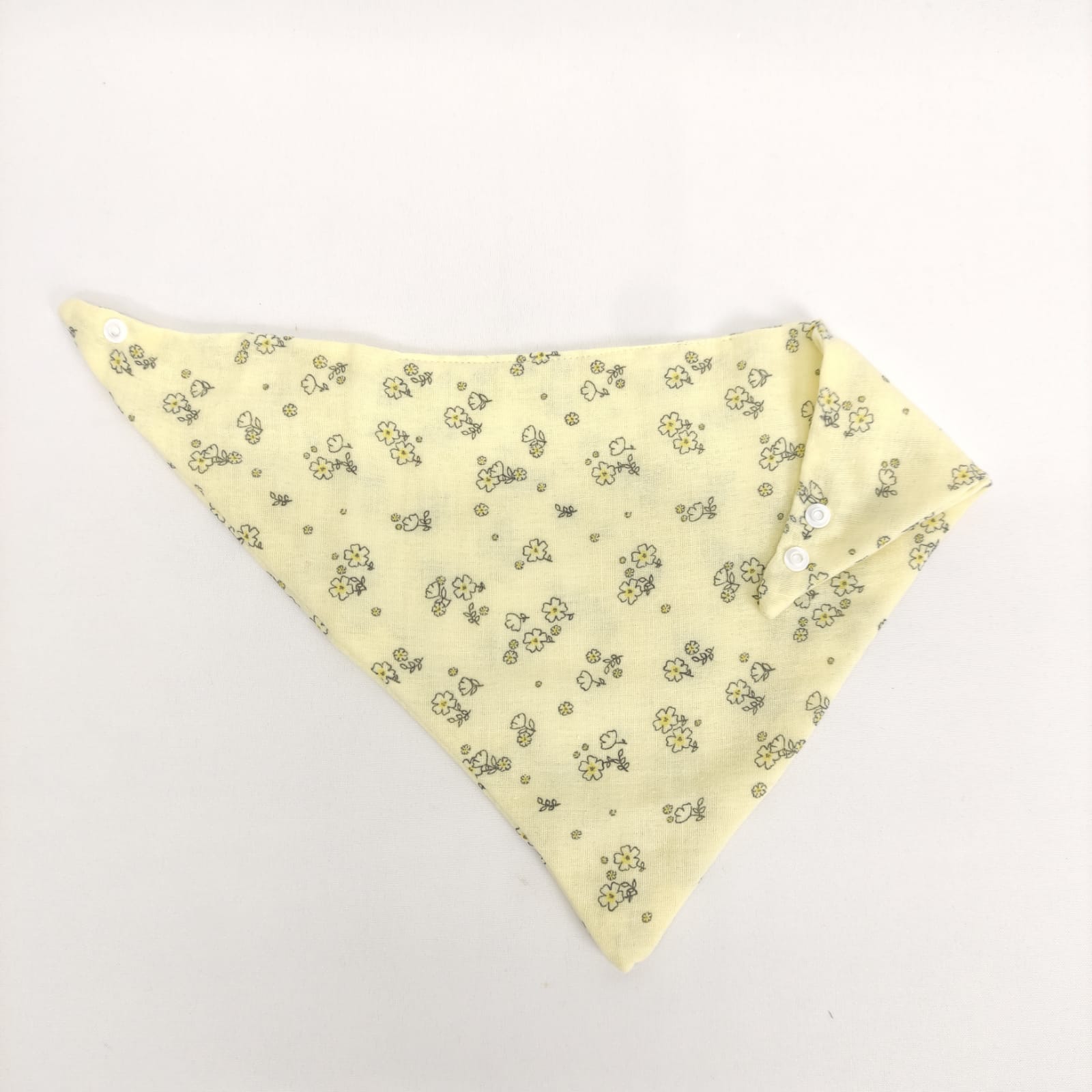 Babete Bebé Triangular Jardim