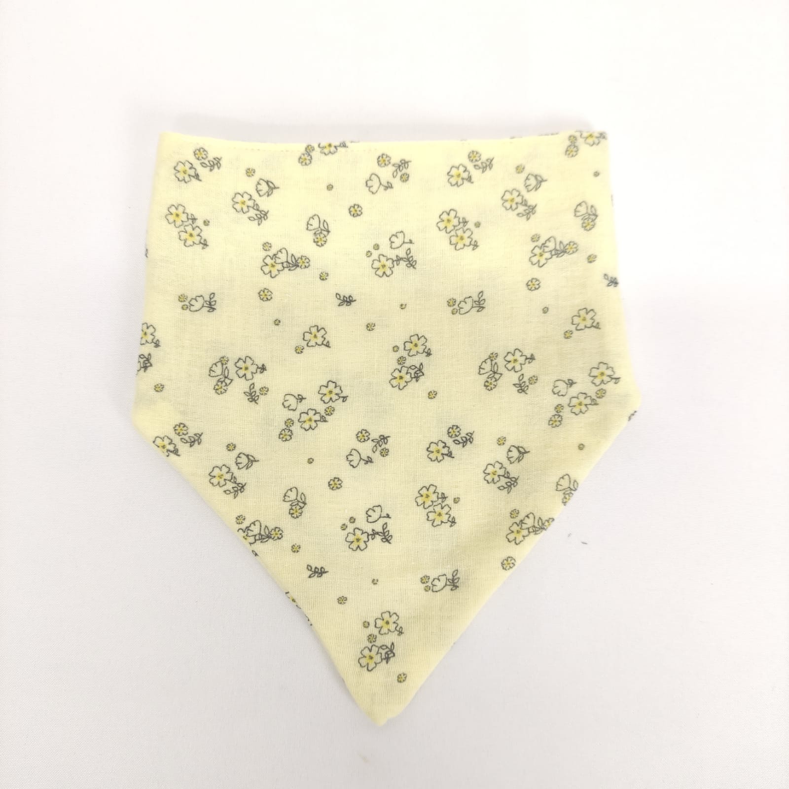 Babete Bebé Triangular Jardim