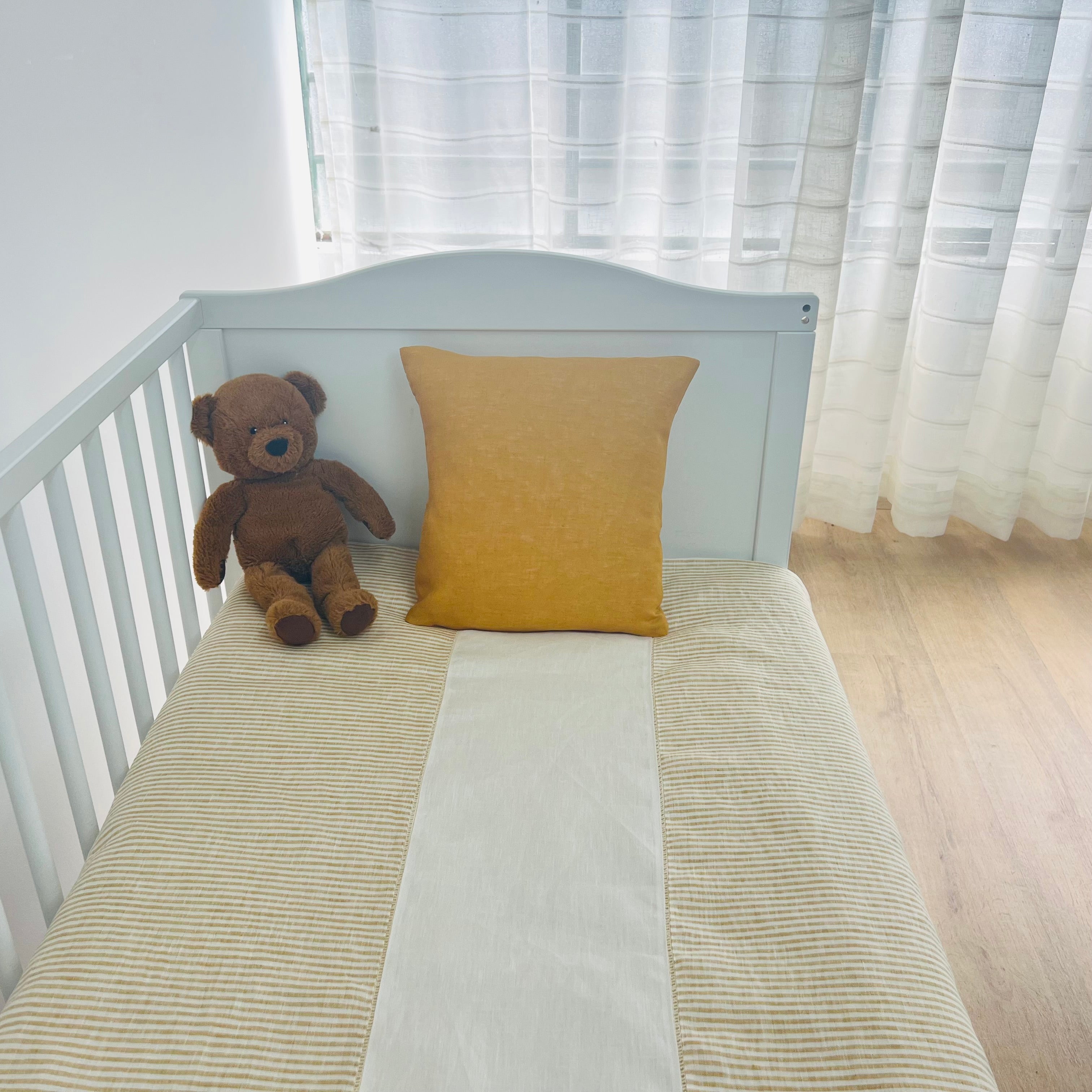 Capa de Edredão Linho Baby Yellow