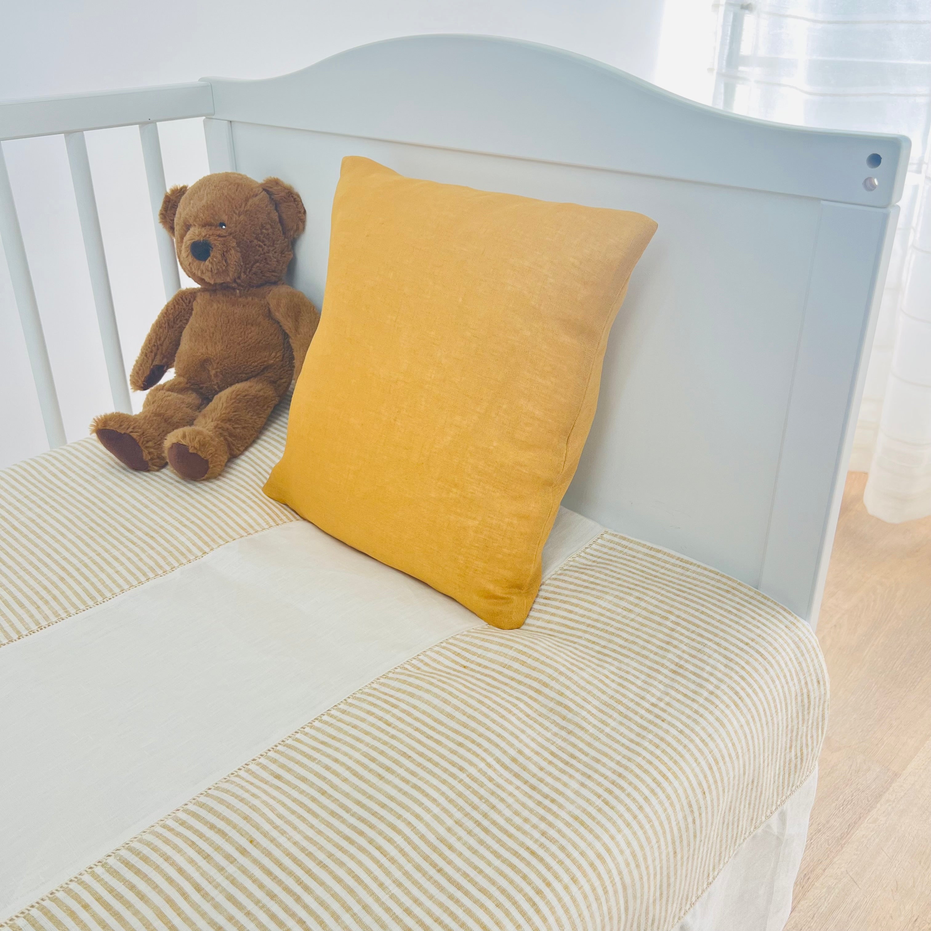 Capa de Edredão Linho Baby Yellow