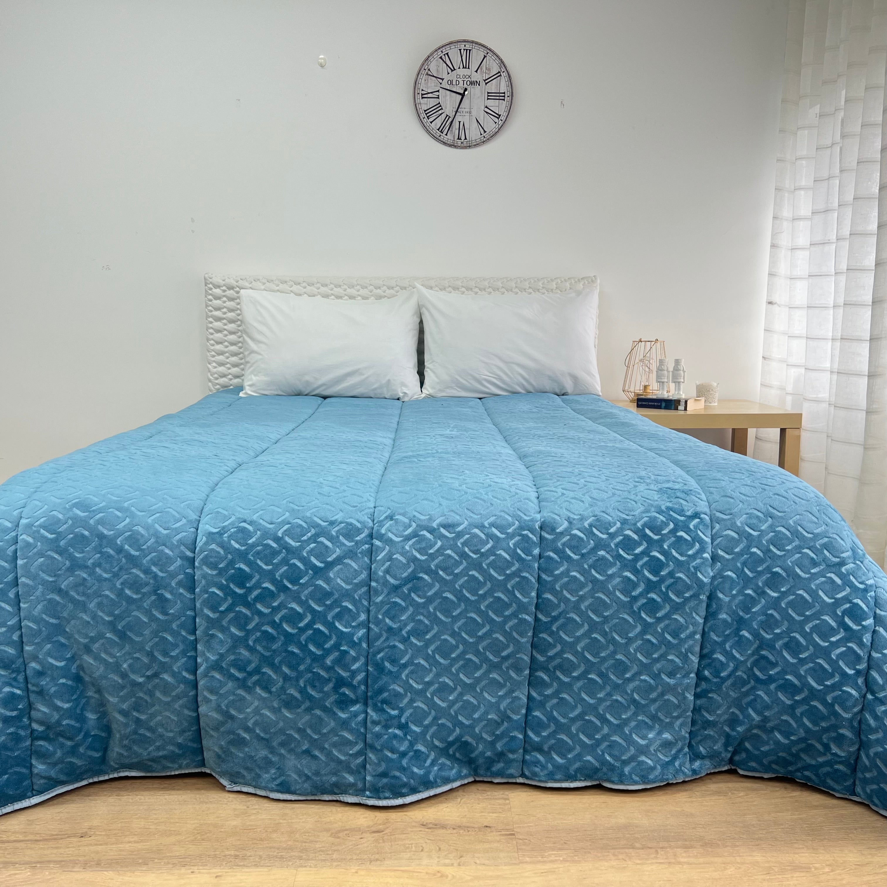 Edredão Pêlo Borrego Squares