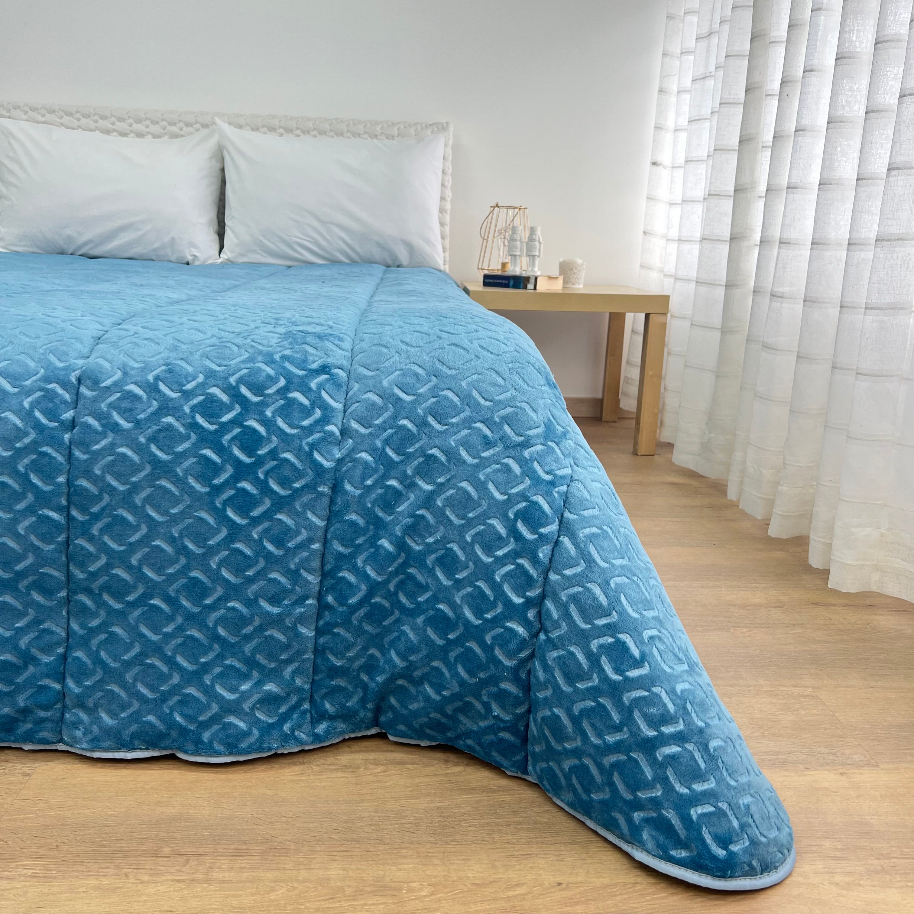 Edredão Pêlo Borrego Squares