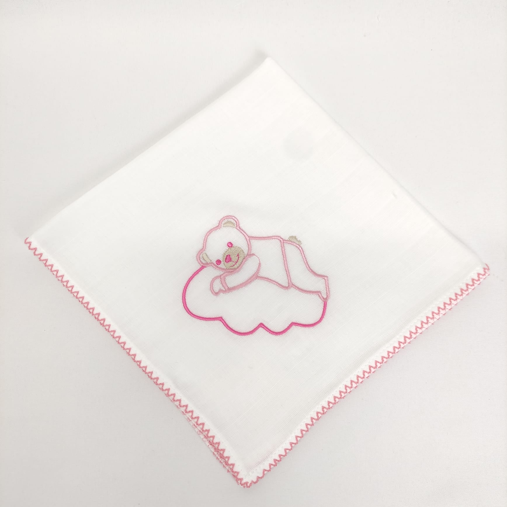 Fralda Algodão Beijinho Urso Nuvem