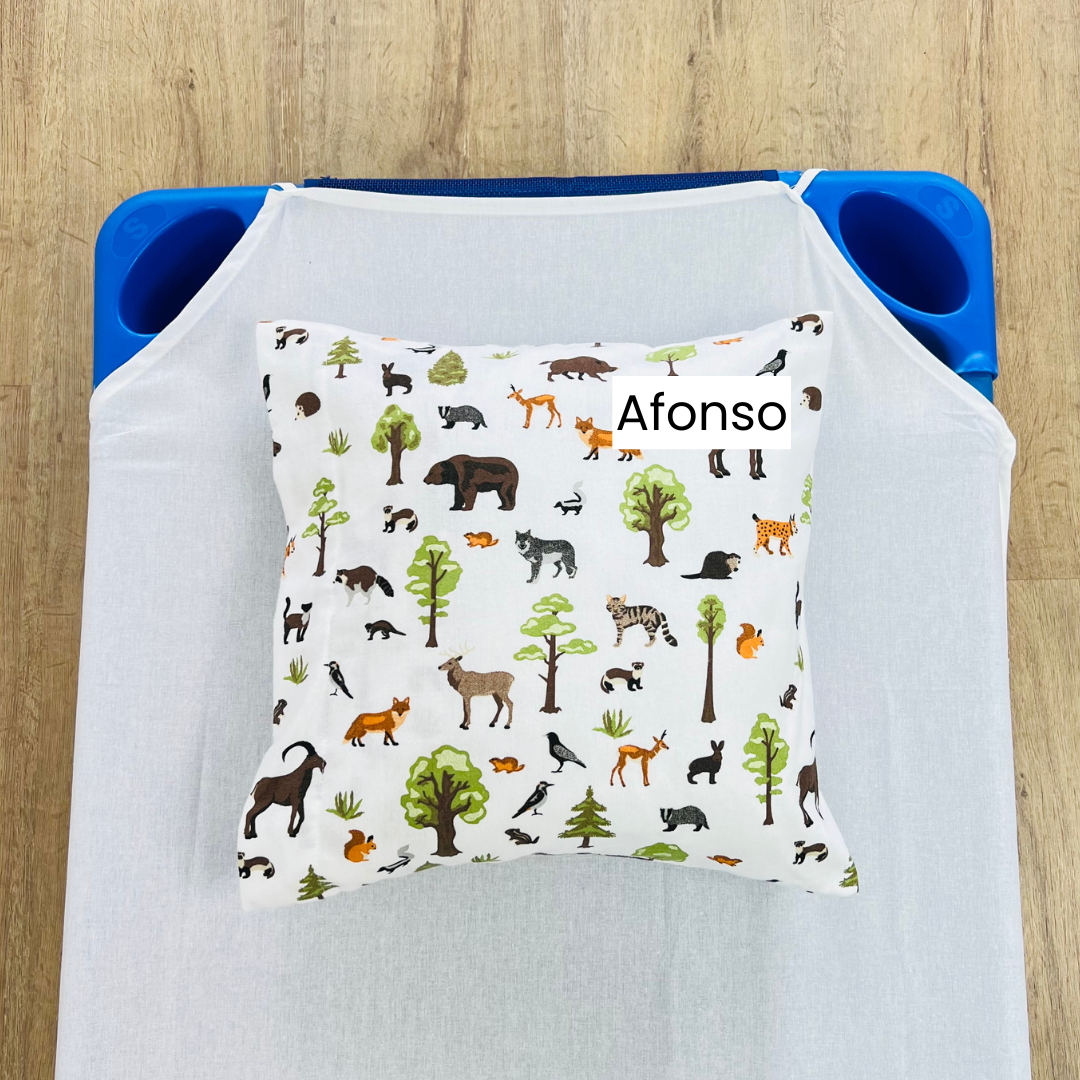 Fronha de Almofada CATRE Flanela Animais Personalizável