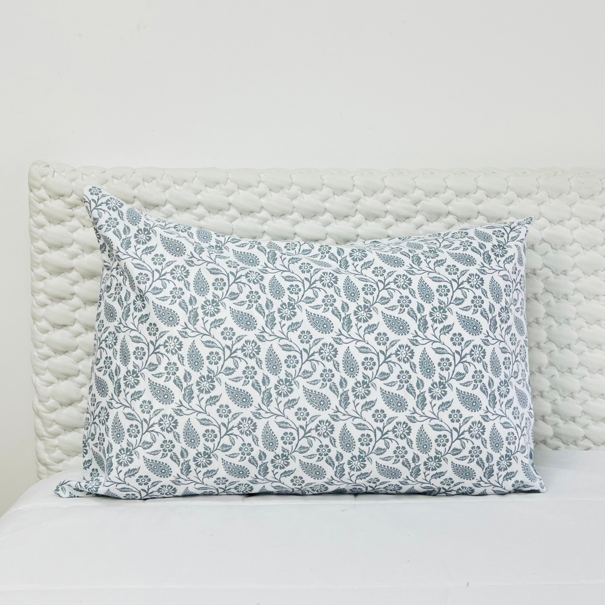 Fronha de Almofada Flanela Blue Mood