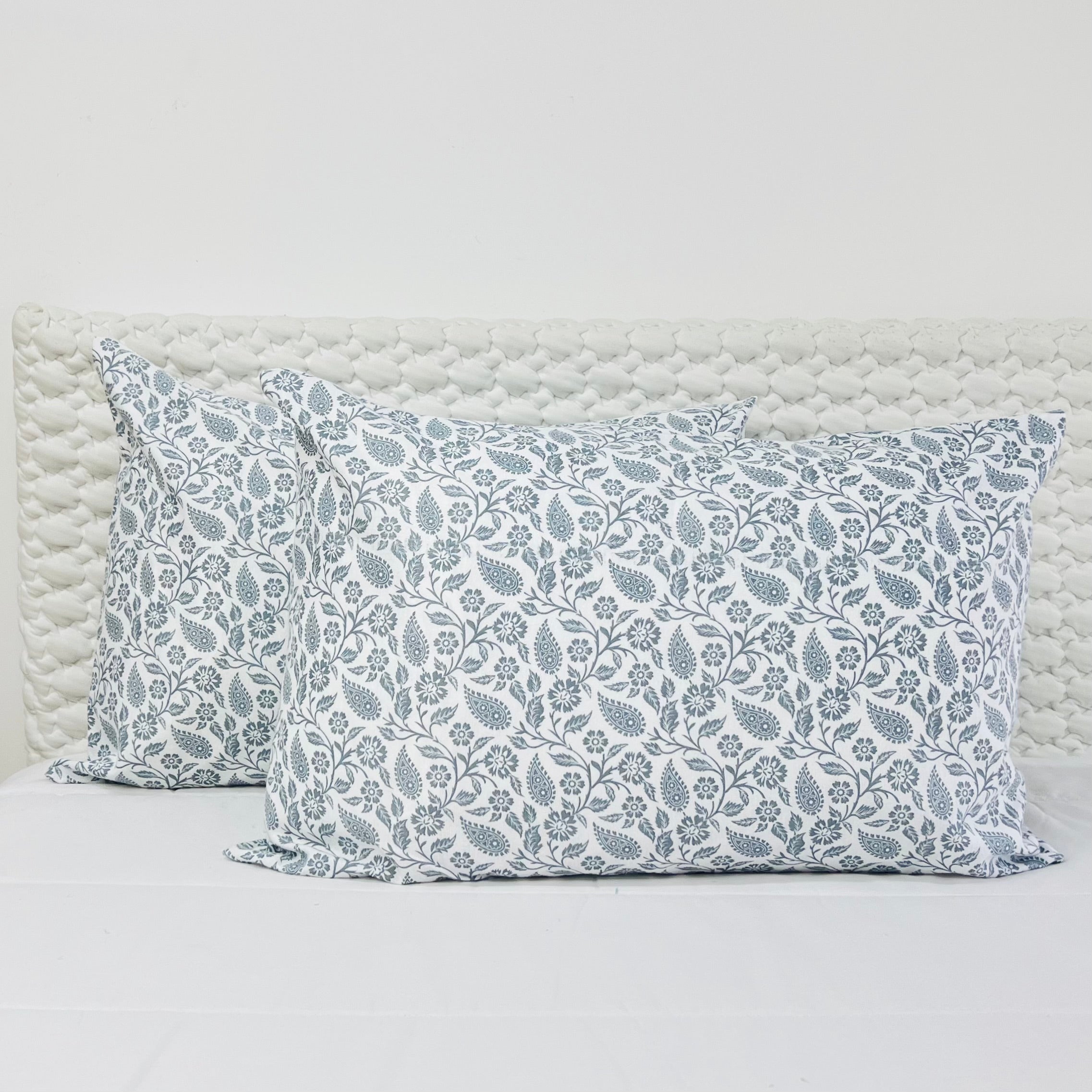 Fronha de Almofada Flanela Blue Mood