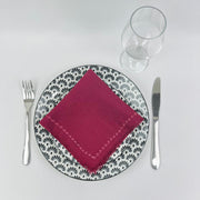 Guardanapo Bordô Ponto Nine