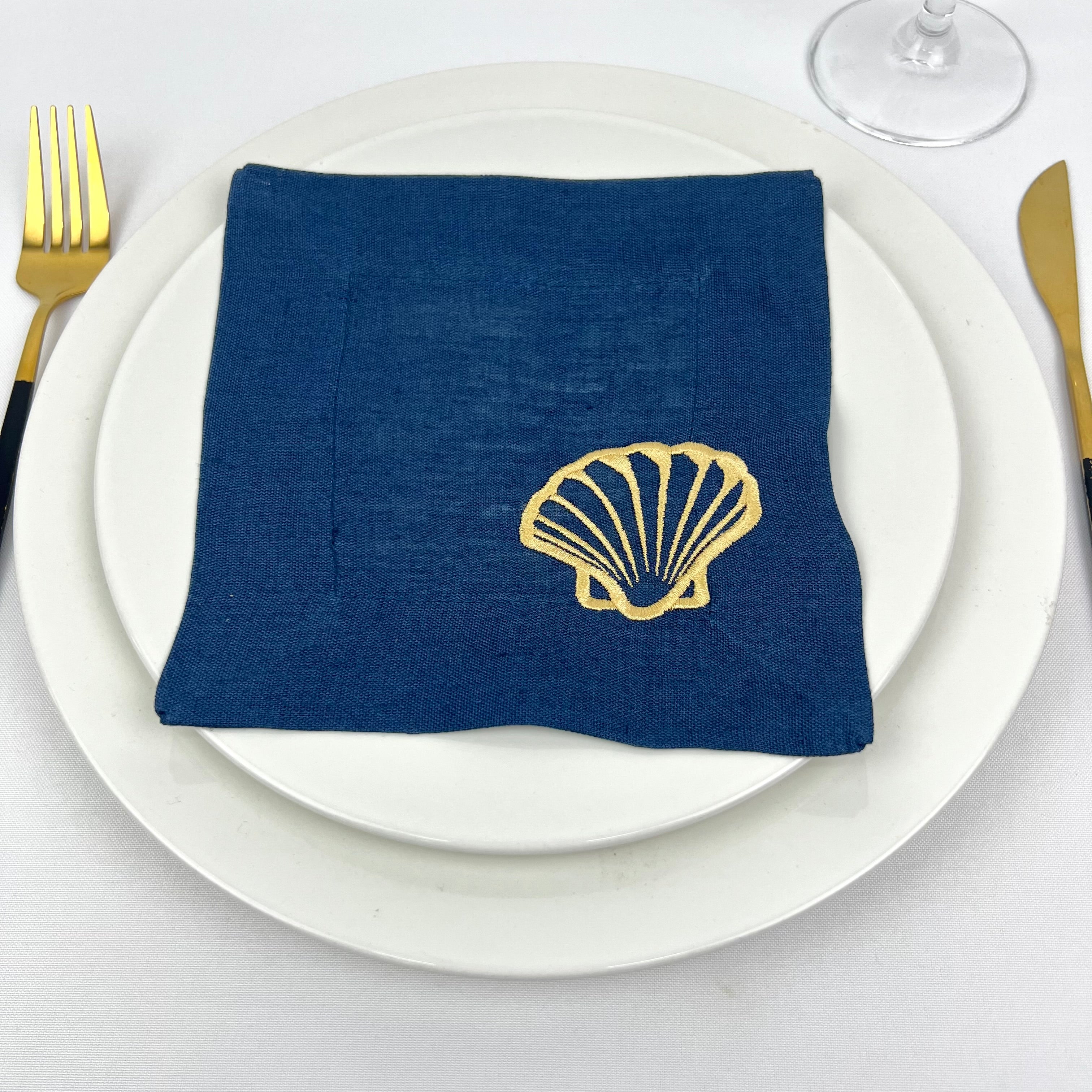 Guardanapo Cocktail Linho OF Concha