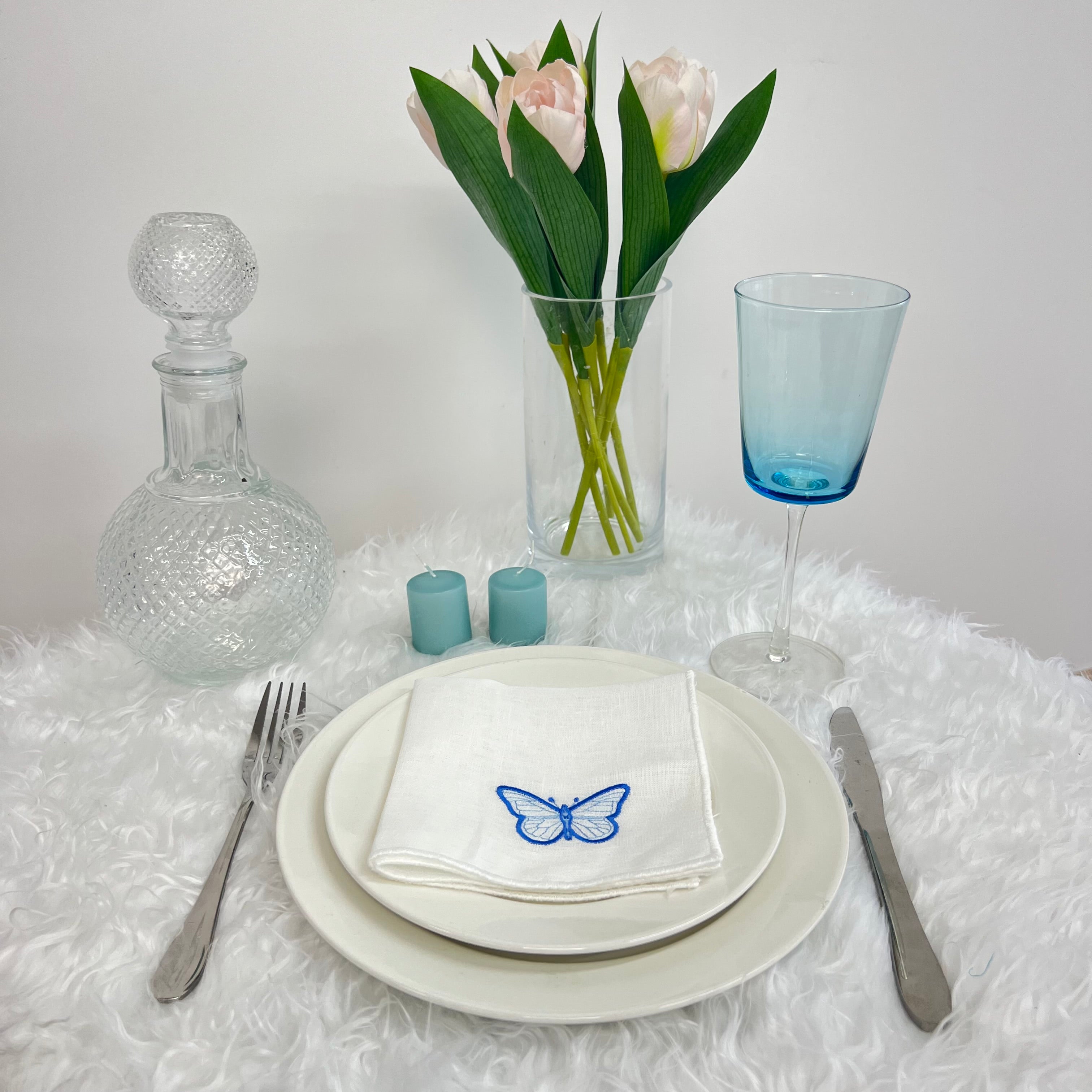 Guardanapo Linho OF Borboleta