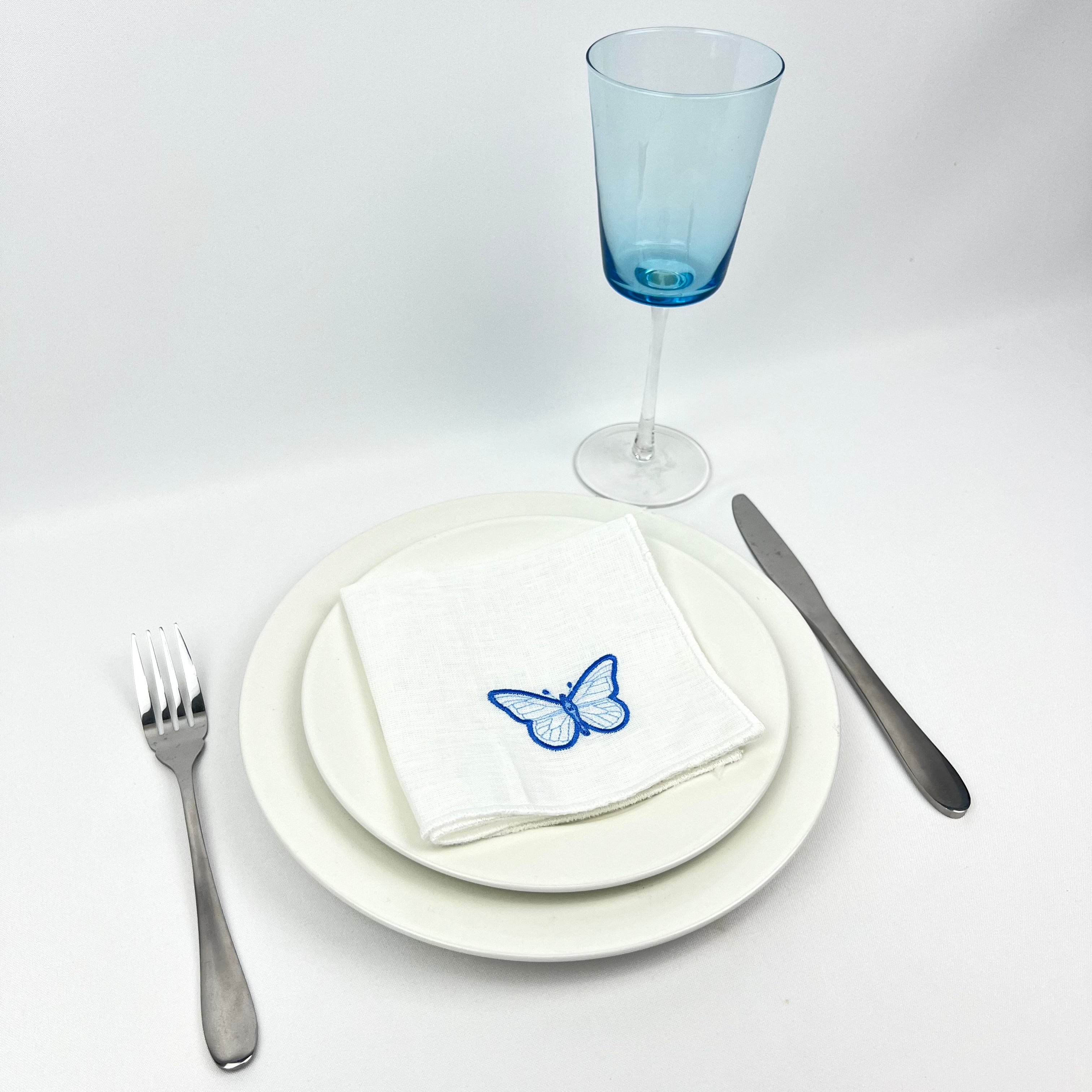 Guardanapo Linho OF Borboleta