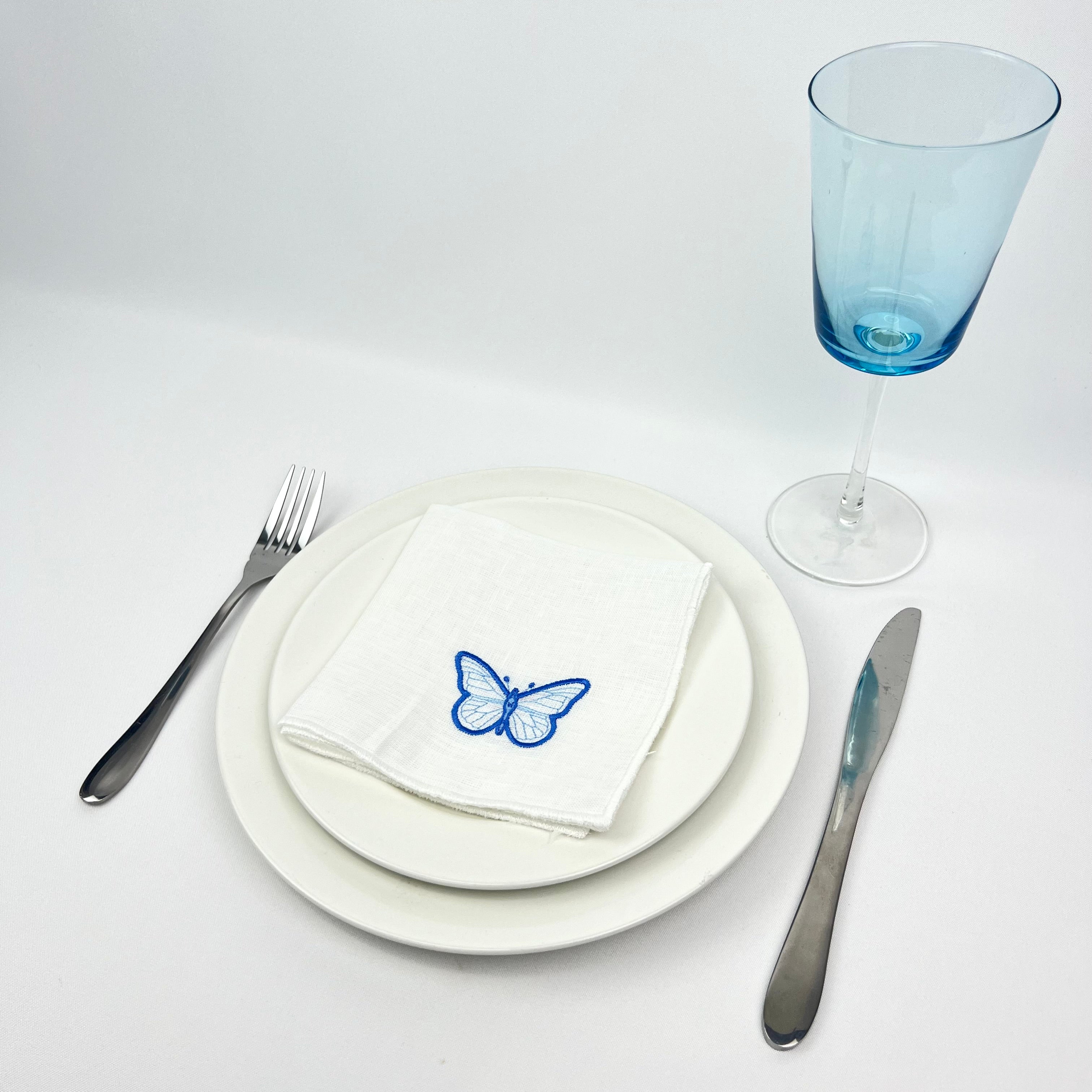 Guardanapo Linho OF Borboleta