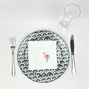 Guardanapo Linho OF Flamingo