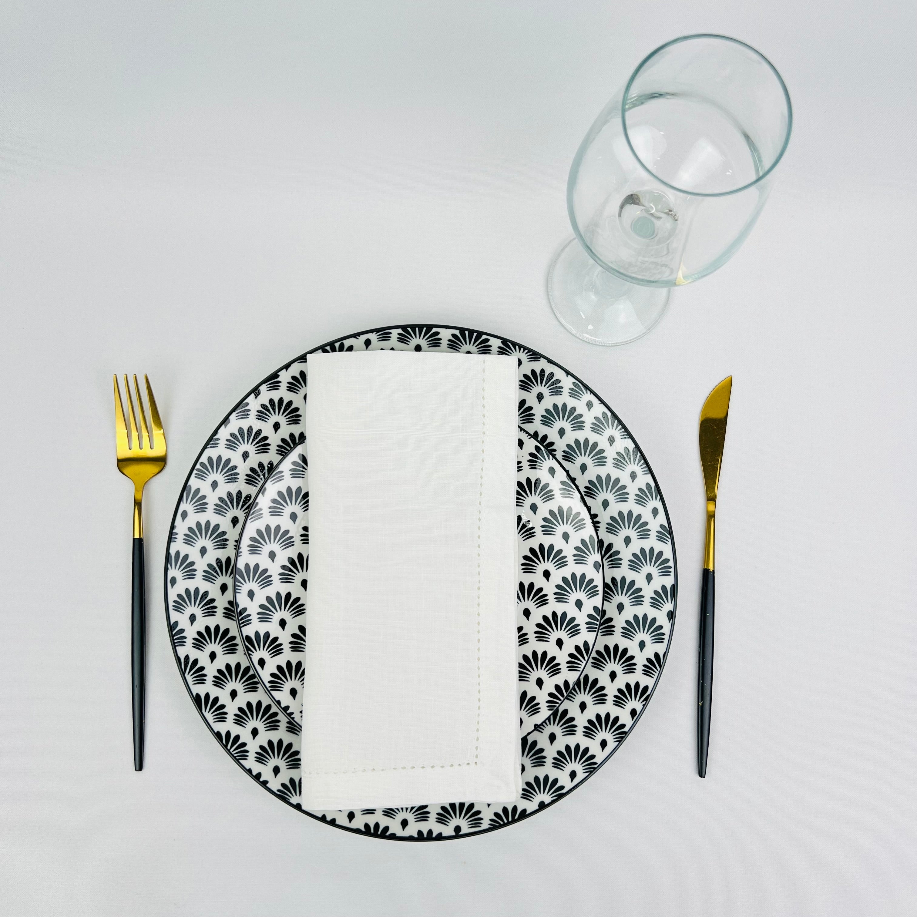 Guardanapo Perfect White Ponto-Aberto