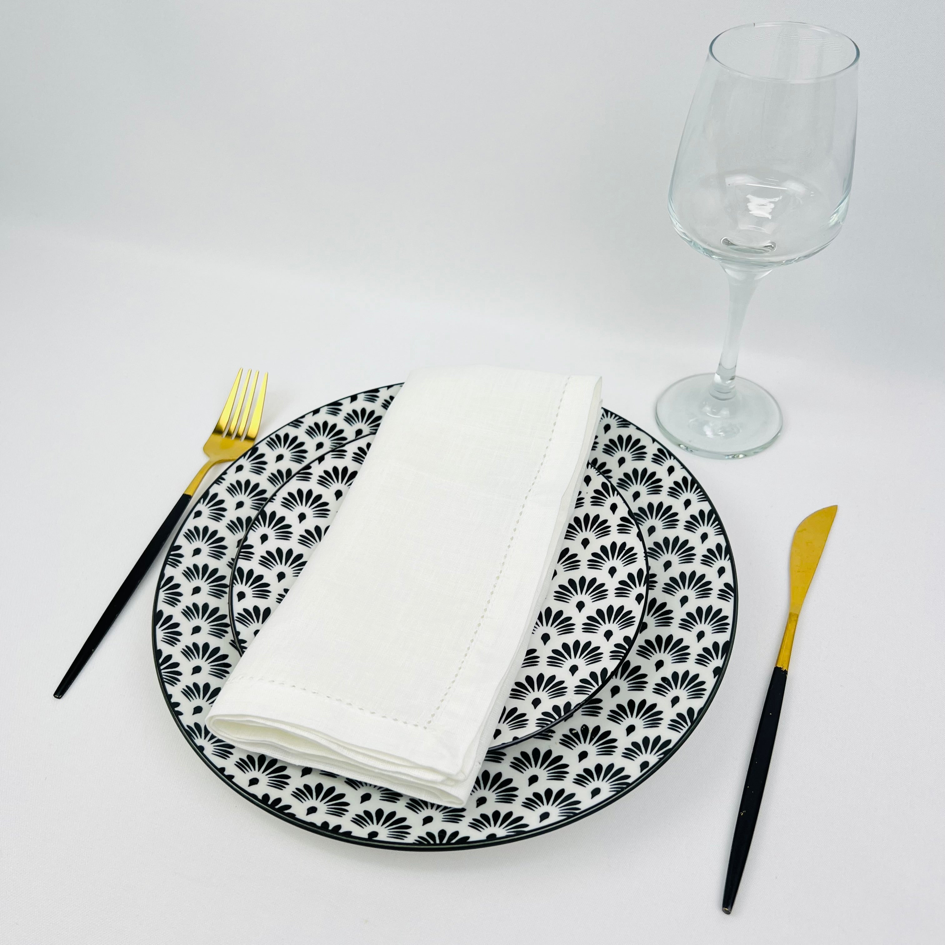 Guardanapo Perfect White Ponto-Aberto