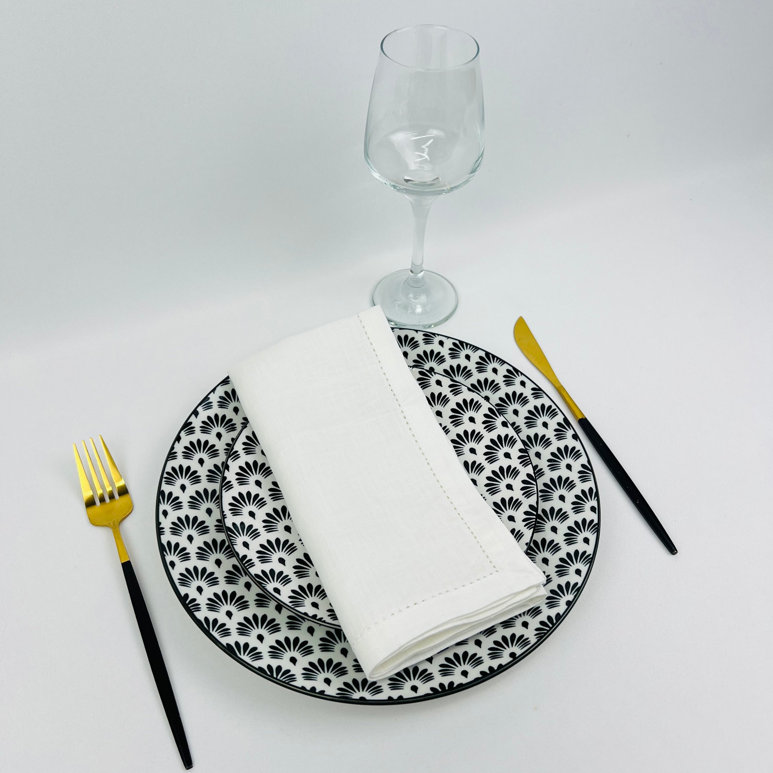 Guardanapo Perfect White Ponto-Aberto