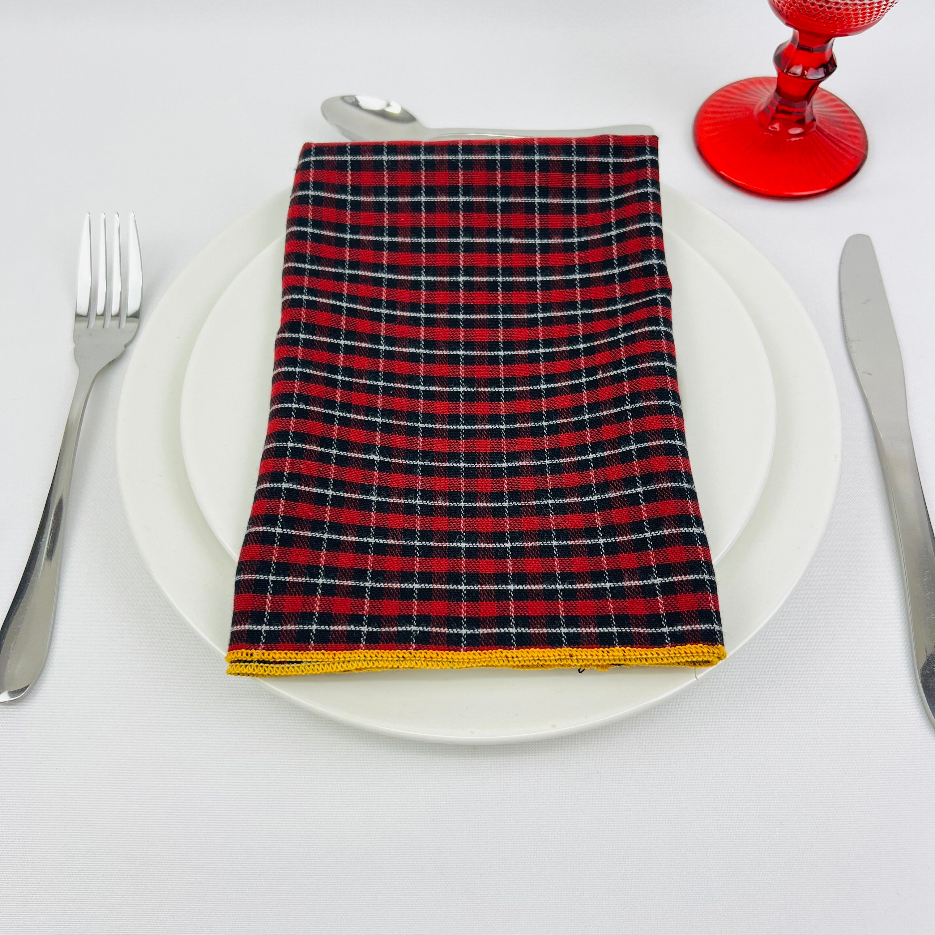 Guardanapo Santa Claus Overlock