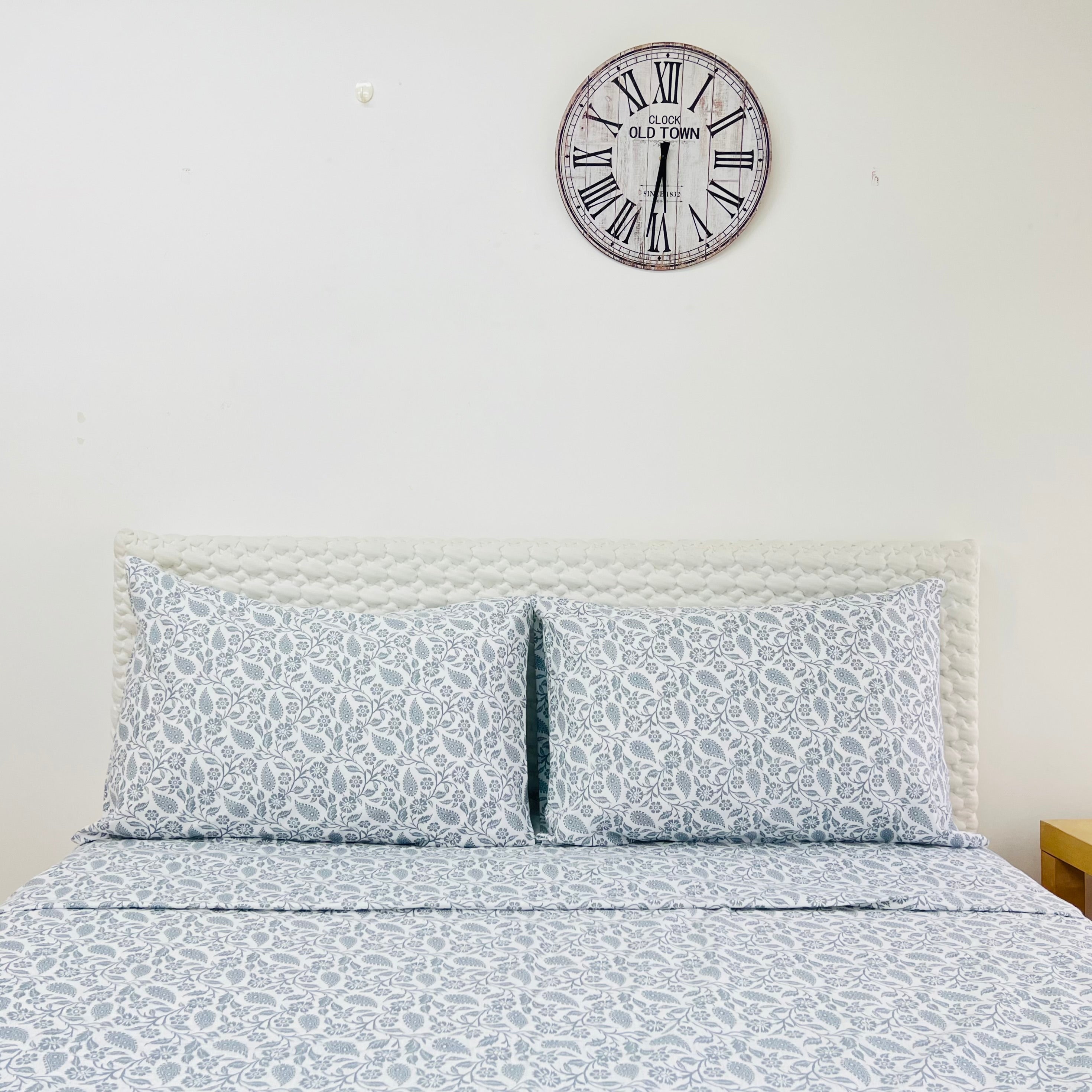 Conjunto de Lençóis Flanela Blue Mood