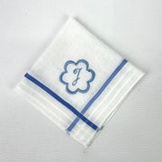 Lenço Básico Bordado Flor Personalizado